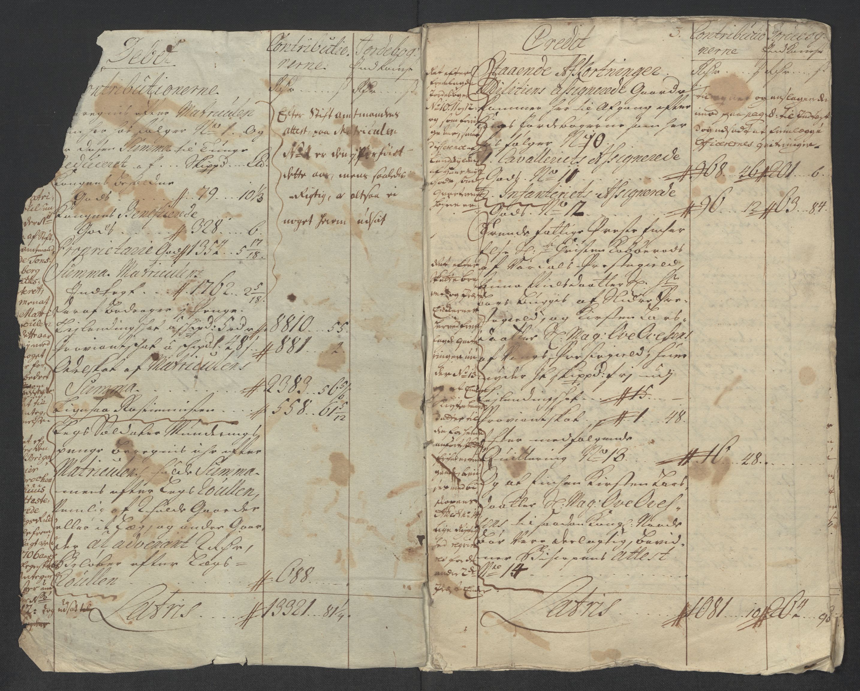Rentekammeret inntil 1814, Reviderte regnskaper, Fogderegnskap, RA/EA-4092/R18/L1317: Fogderegnskap Hadeland, Toten og Valdres, 1717, p. 4