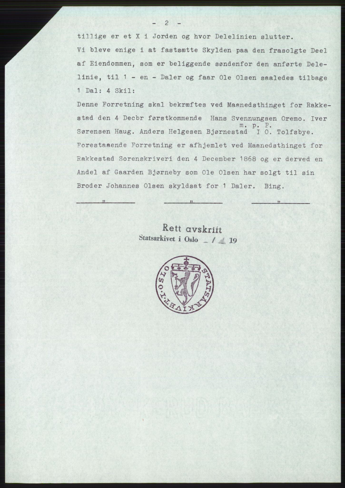 Statsarkivet i Oslo, SAO/A-10621/Z/Zd/L0036: Avskrifter, j.nr 88-2903/1977, 1977, p. 66
