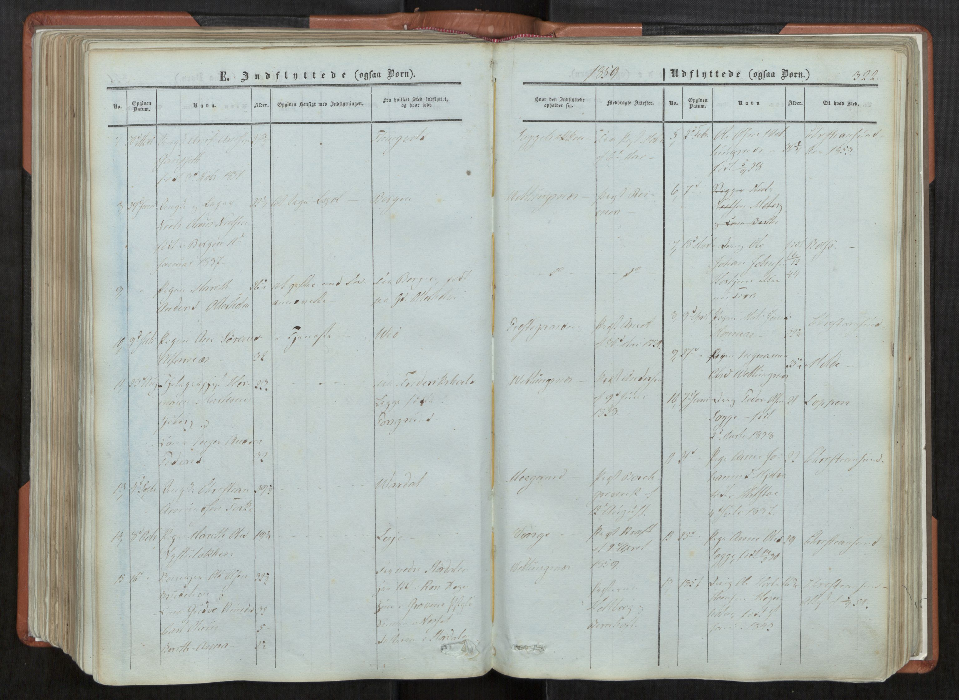 Ministerialprotokoller, klokkerbøker og fødselsregistre - Møre og Romsdal, AV/SAT-A-1454/544/L0572: Parish register (official) no. 544A05, 1854-1886, p. 322