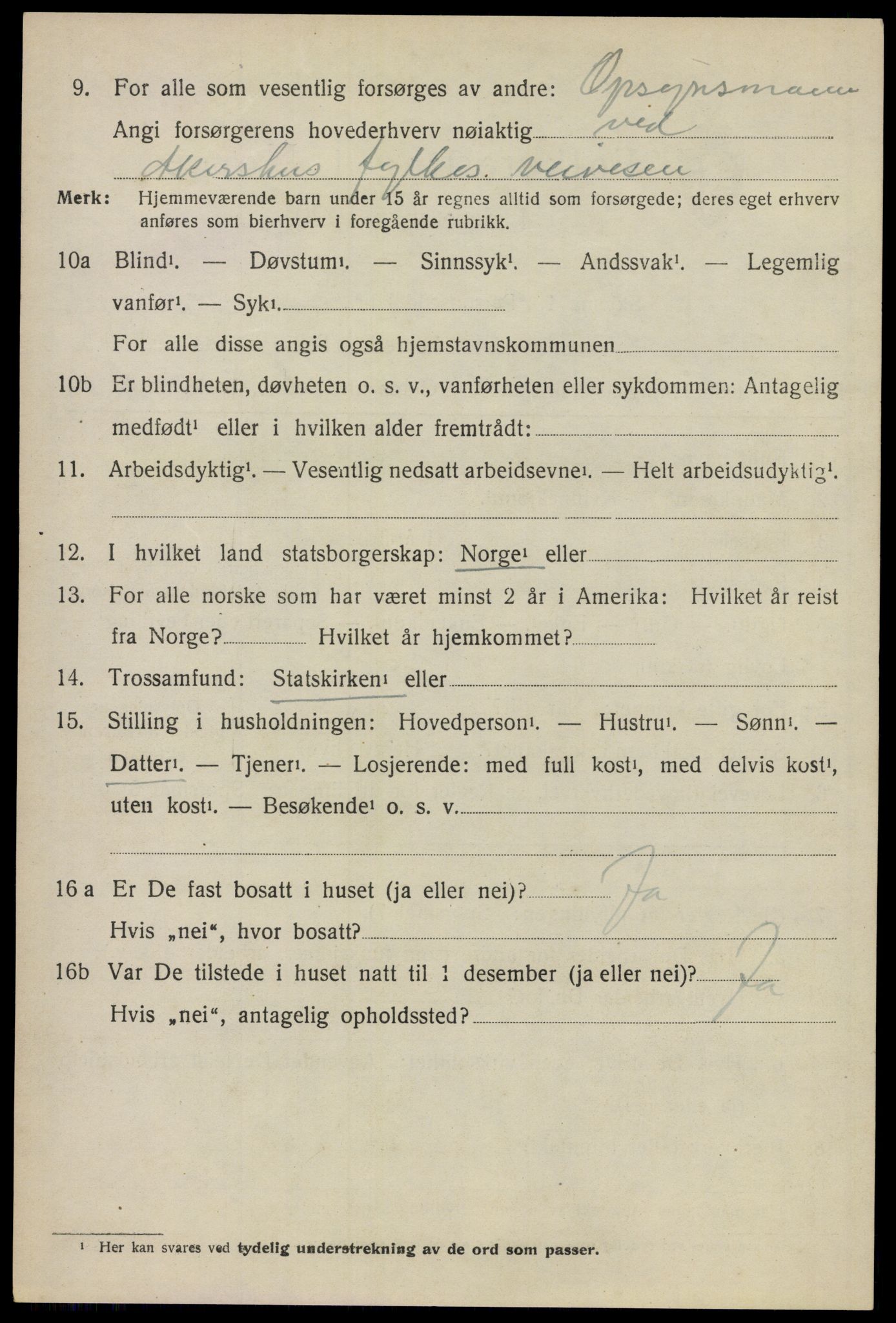 SAO, 1920 census for Lørenskog, 1920, p. 4698