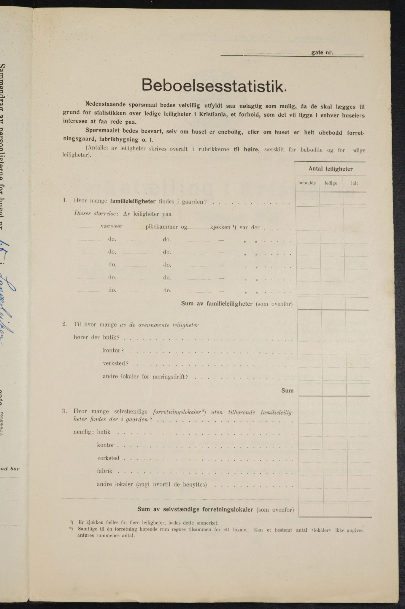 OBA, Municipal Census 1914 for Kristiania, 1914, p. 56984