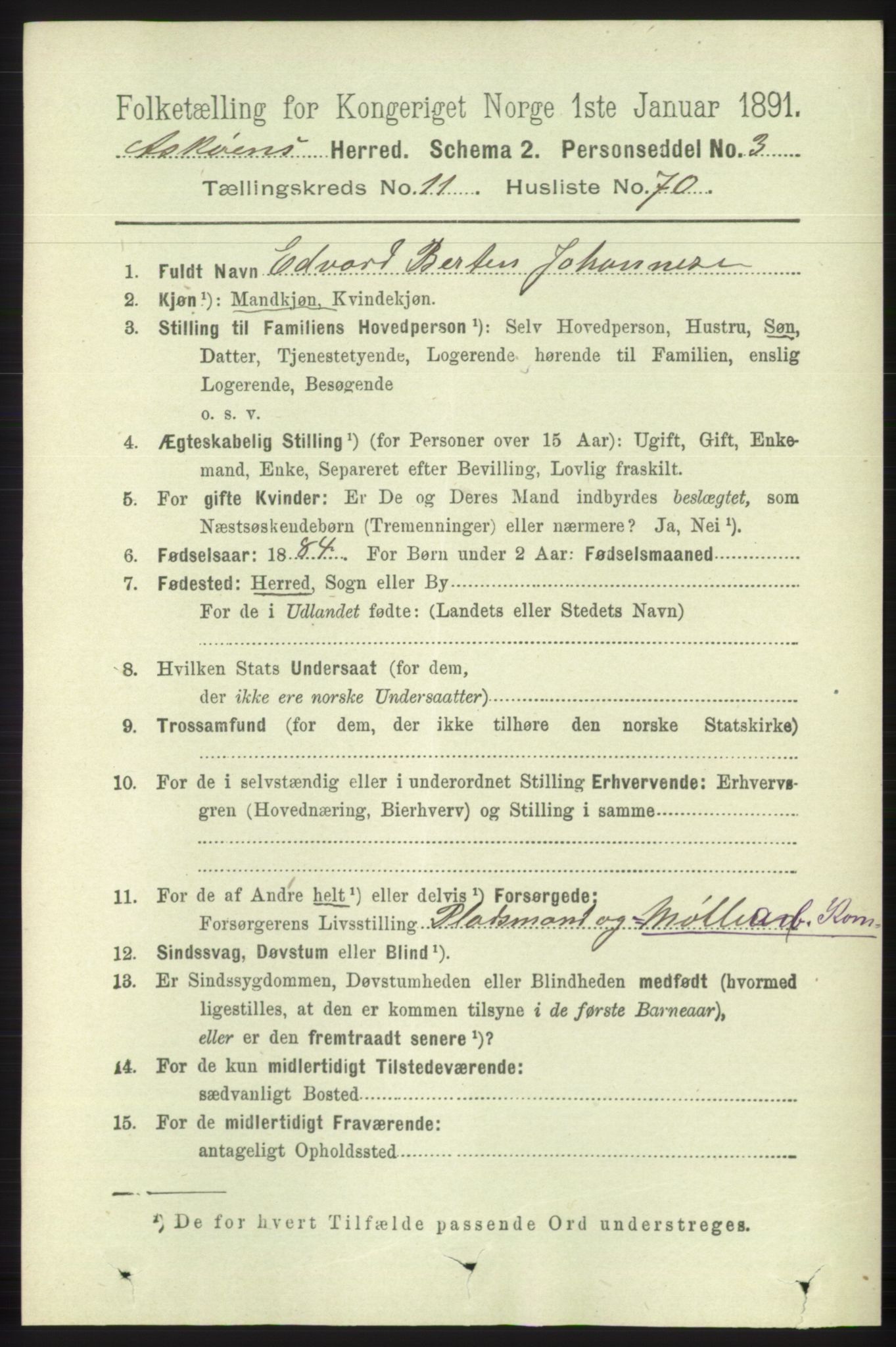 RA, 1891 census for 1247 Askøy, 1891, p. 7678