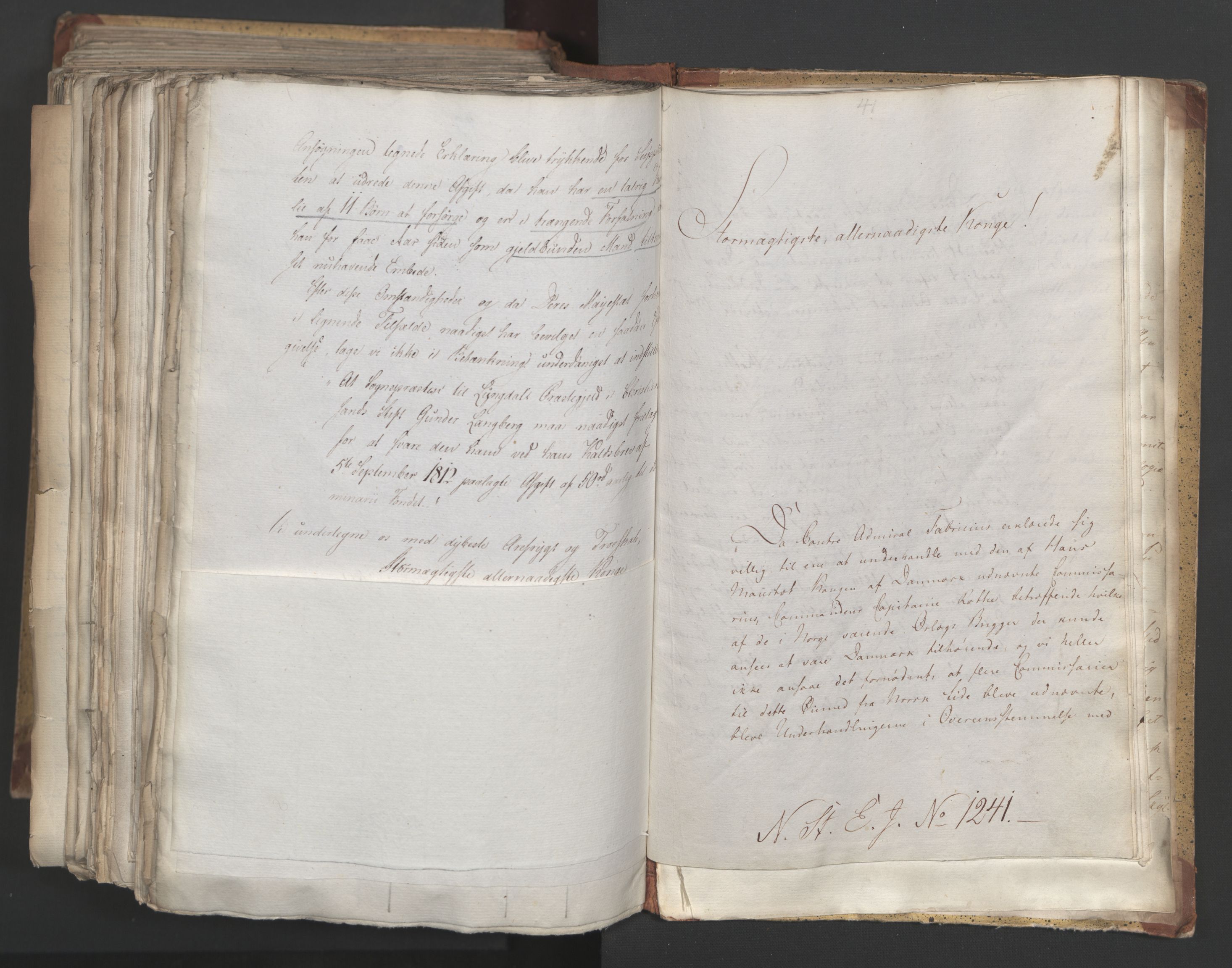 Statsrådsavdelingen i Stockholm, AV/RA-S-1003/D/Da/L0005: Regjeringsinnstillinger nr. 1000-1246, 1816, p. 570