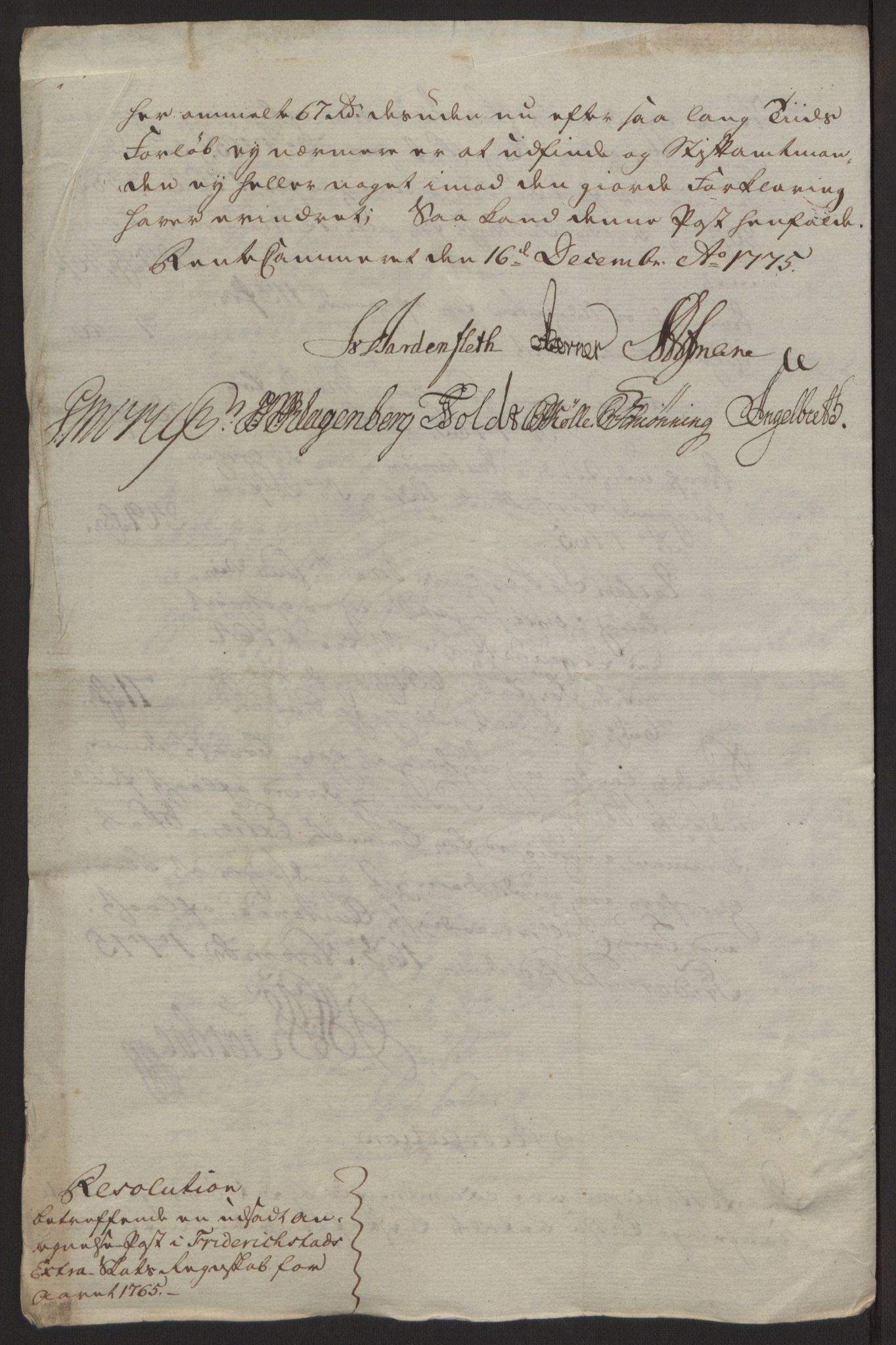 Rentekammeret inntil 1814, Reviderte regnskaper, Byregnskaper, AV/RA-EA-4066/R/Rb/L0029/0001: [B3] Kontribusjonsregnskap / Ekstraskatt, 1762-1772, p. 183