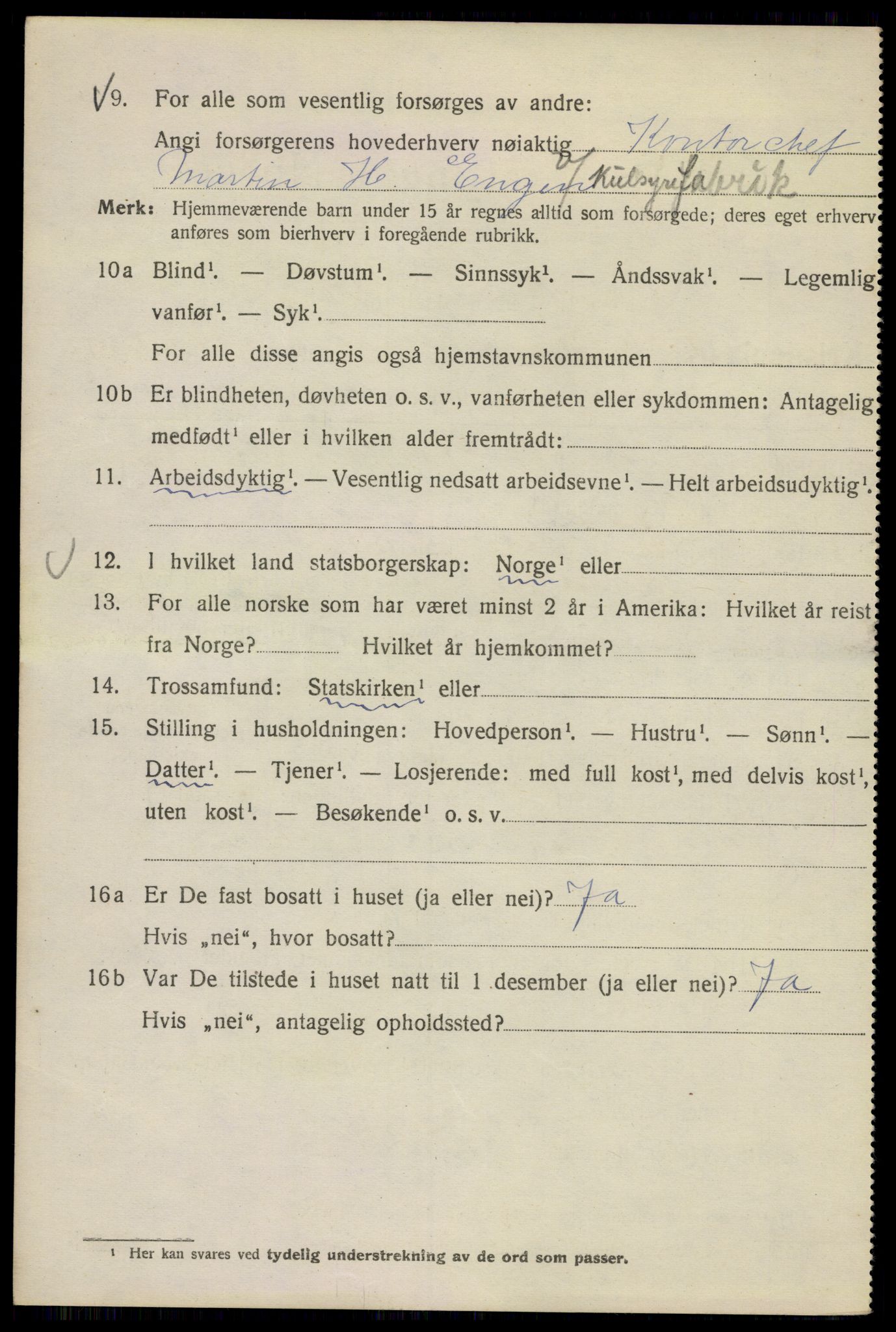 SAO, 1920 census for Kristiania, 1920, p. 349478