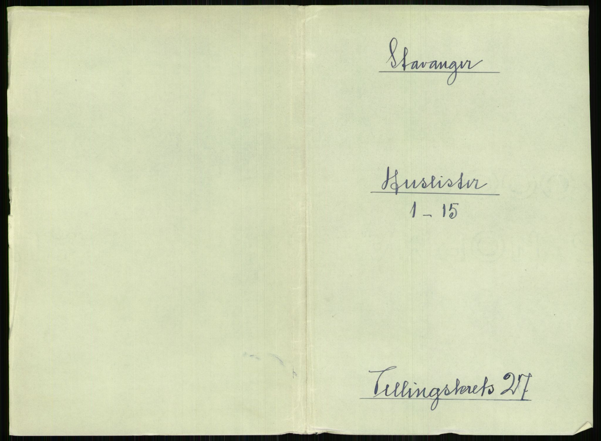 RA, 1891 census for 1103 Stavanger, 1891, p. 4949