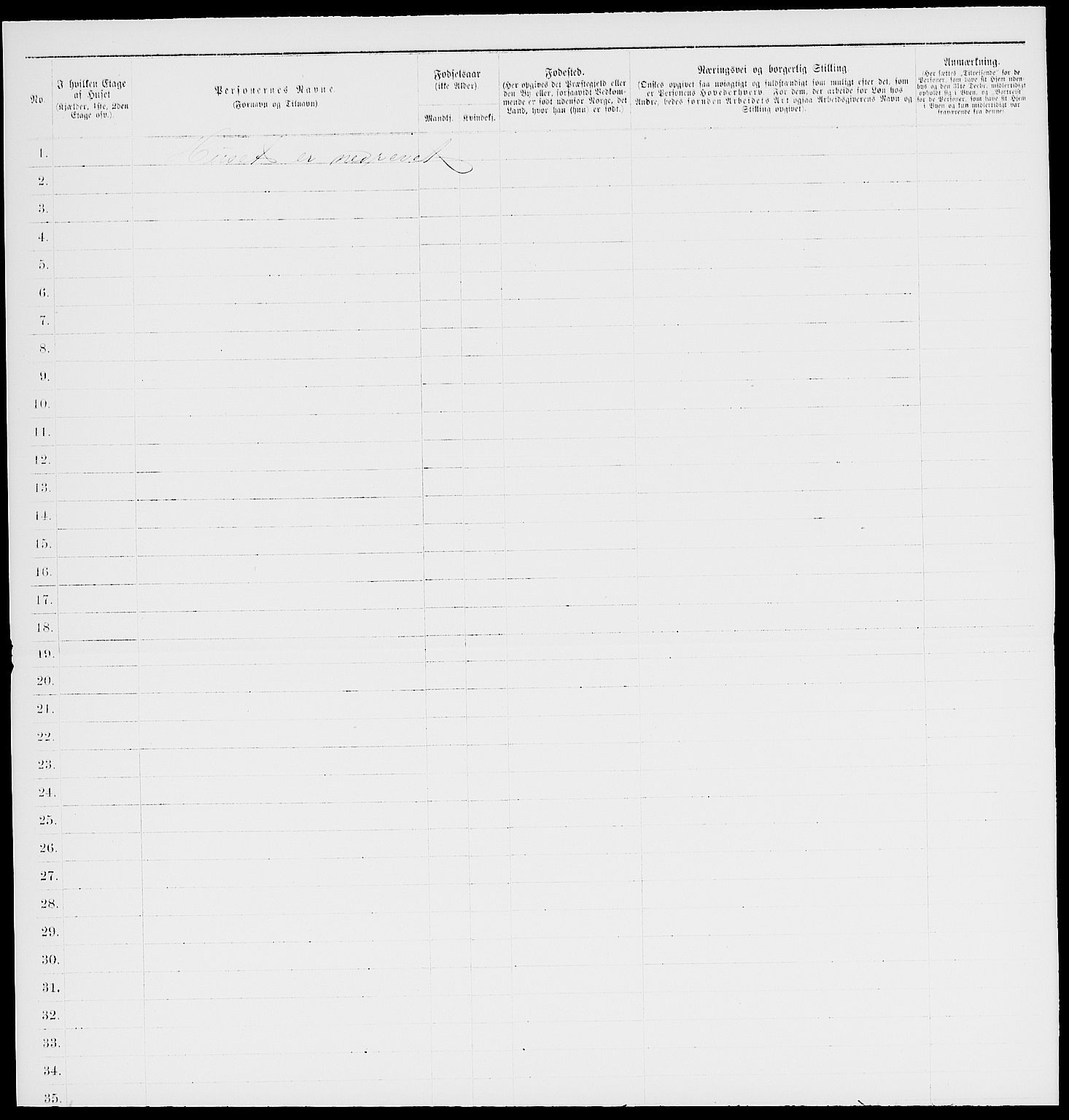 RA, 1885 census for 0201 Son, 1885, p. 74