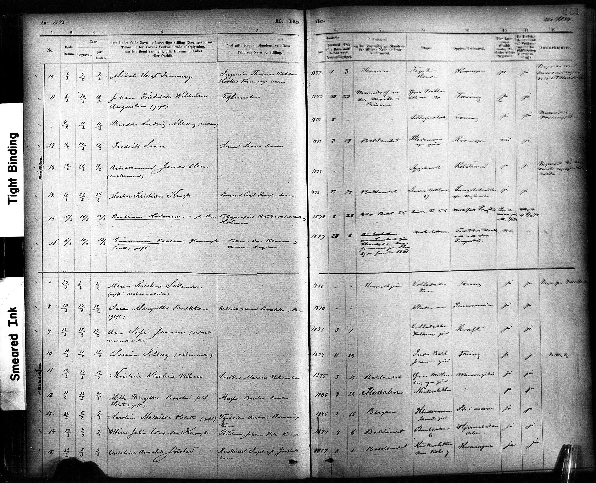 Ministerialprotokoller, klokkerbøker og fødselsregistre - Sør-Trøndelag, SAT/A-1456/604/L0189: Parish register (official) no. 604A10, 1878-1892, p. 151