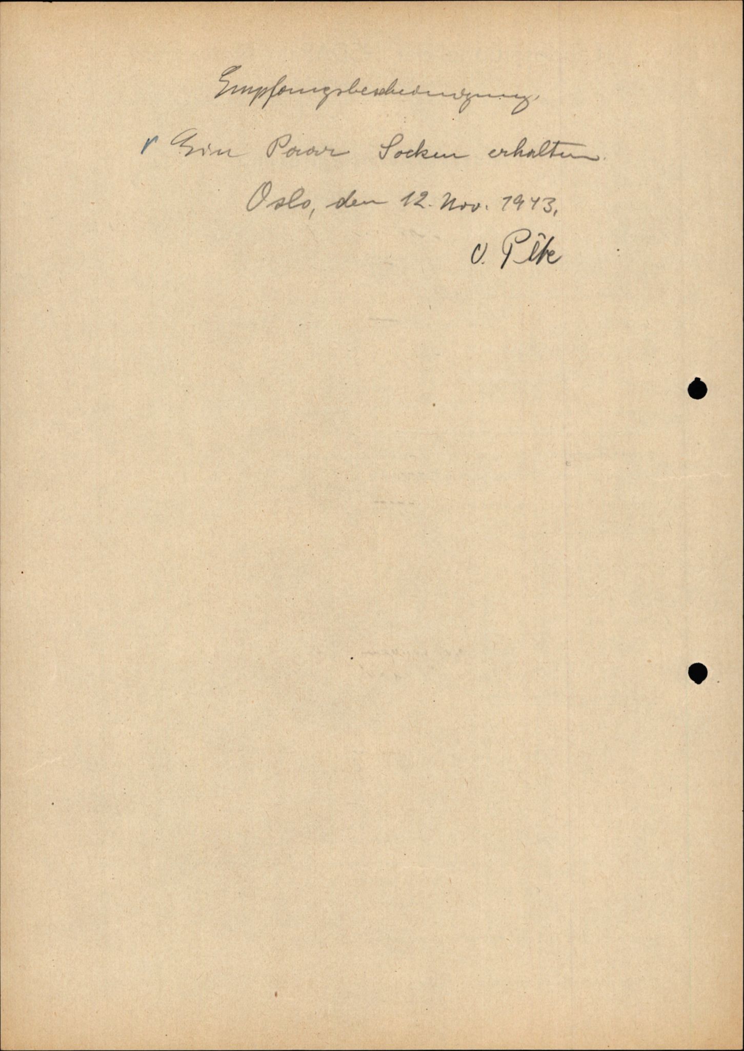 Forsvarets Overkommando. 2 kontor. Arkiv 11.4. Spredte tyske arkivsaker, AV/RA-RAFA-7031/D/Dar/Darb/L0015: Reichskommissariat - NSDAP in Norwegen, 1938-1945, p. 1024