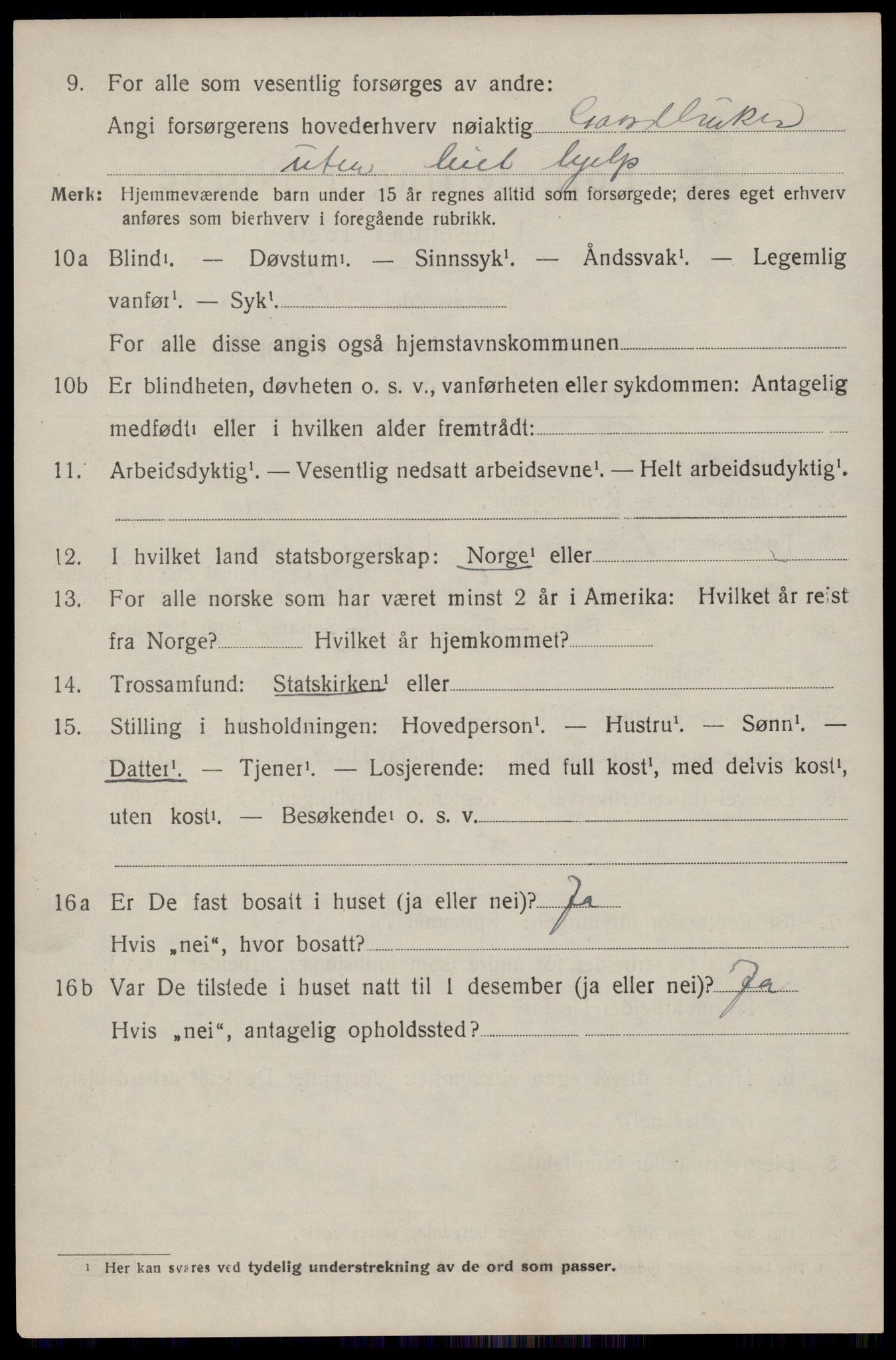 SAST, 1920 census for Nærbø, 1920, p. 1650