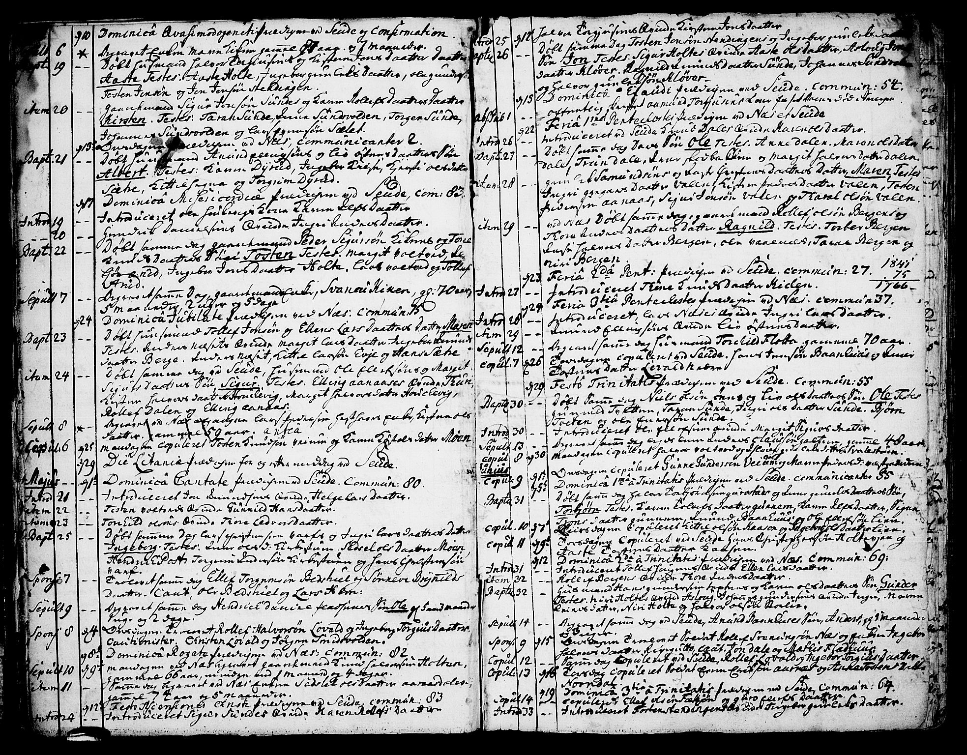 Sauherad kirkebøker, SAKO/A-298/F/Fa/L0004: Parish register (official) no. I 4, 1767-1814