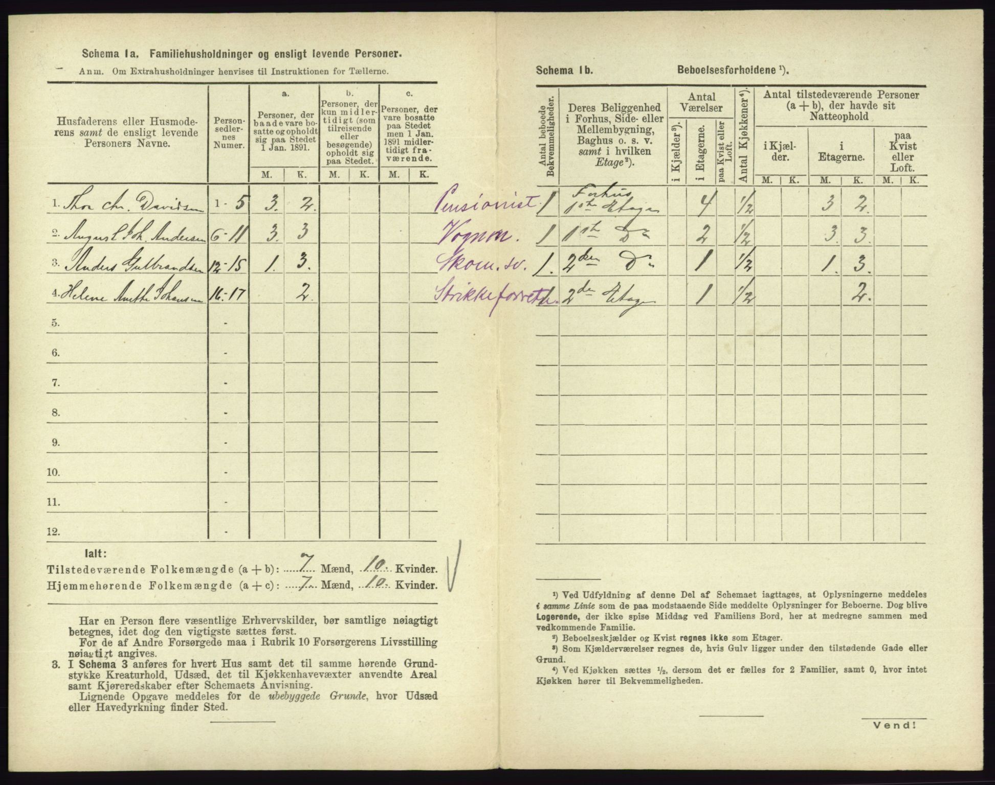 RA, 1891 census for 0705 Tønsberg, 1891, p. 453