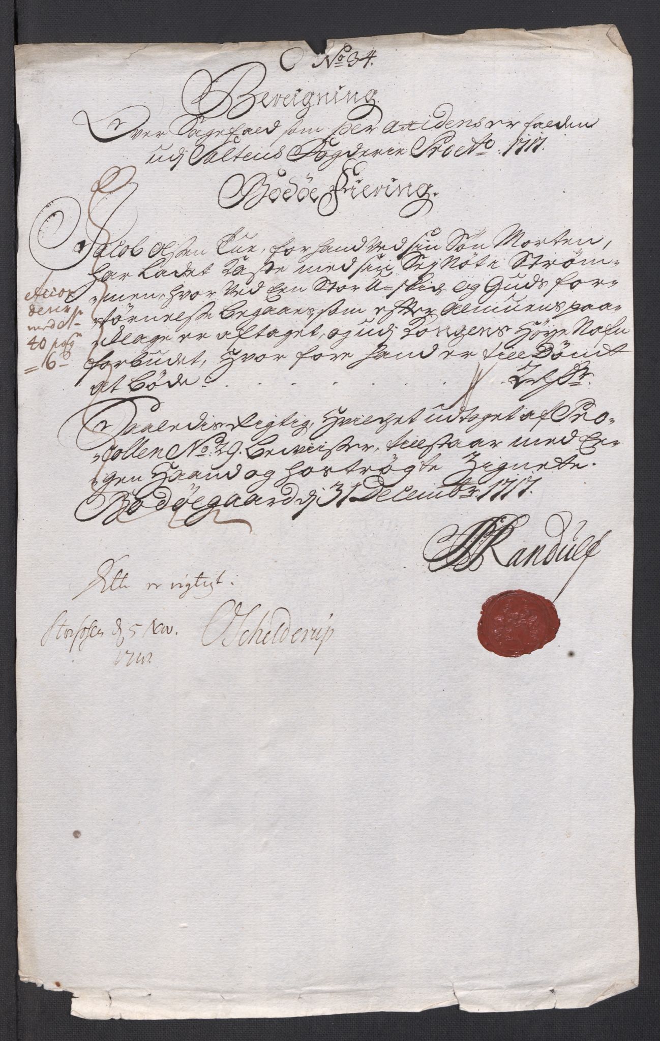 Rentekammeret inntil 1814, Reviderte regnskaper, Fogderegnskap, AV/RA-EA-4092/R66/L4587: Fogderegnskap Salten, 1717, p. 328