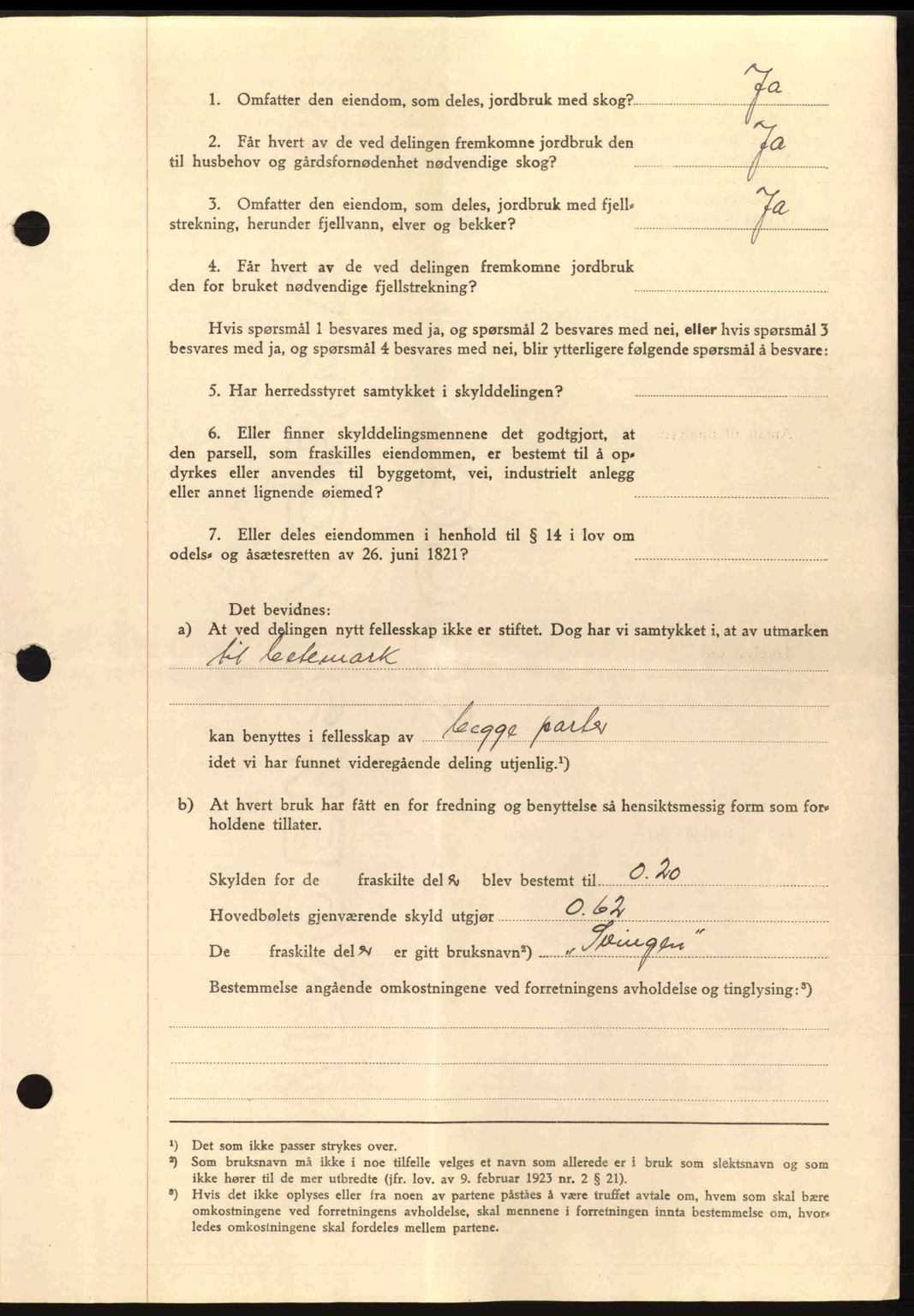 Salten sorenskriveri, SAT/A-4578/1/2/2C: Mortgage book no. A14-15, 1943-1945, Diary no: : 15/1944
