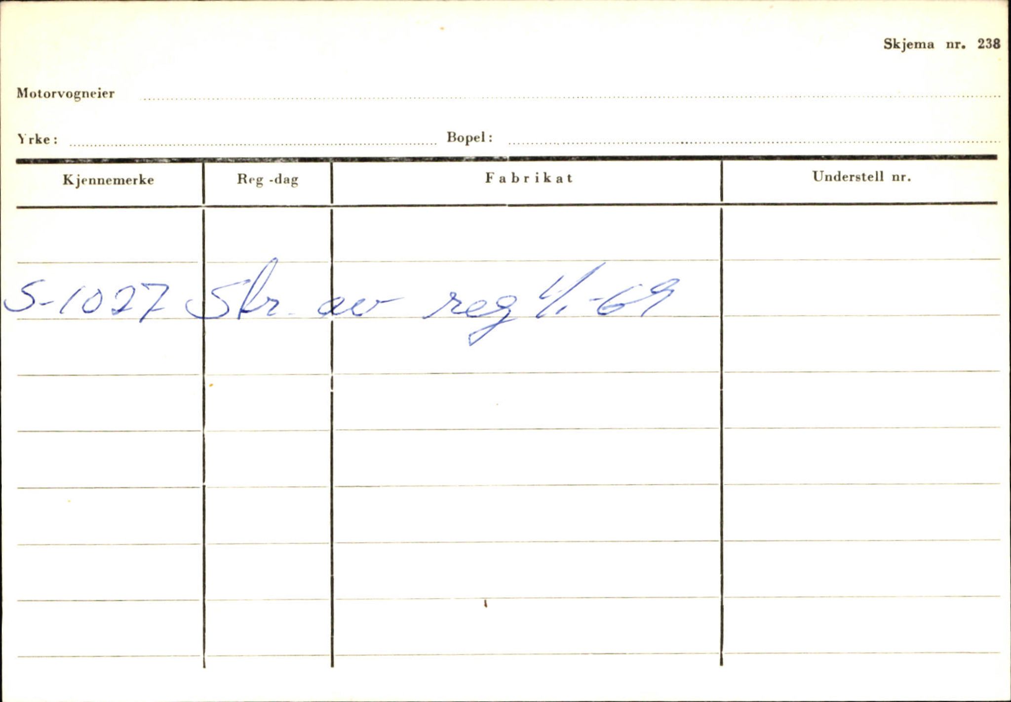 Statens vegvesen, Sogn og Fjordane vegkontor, SAB/A-5301/4/F/L0144: Registerkort Vågsøy A-R, 1945-1975, p. 1843