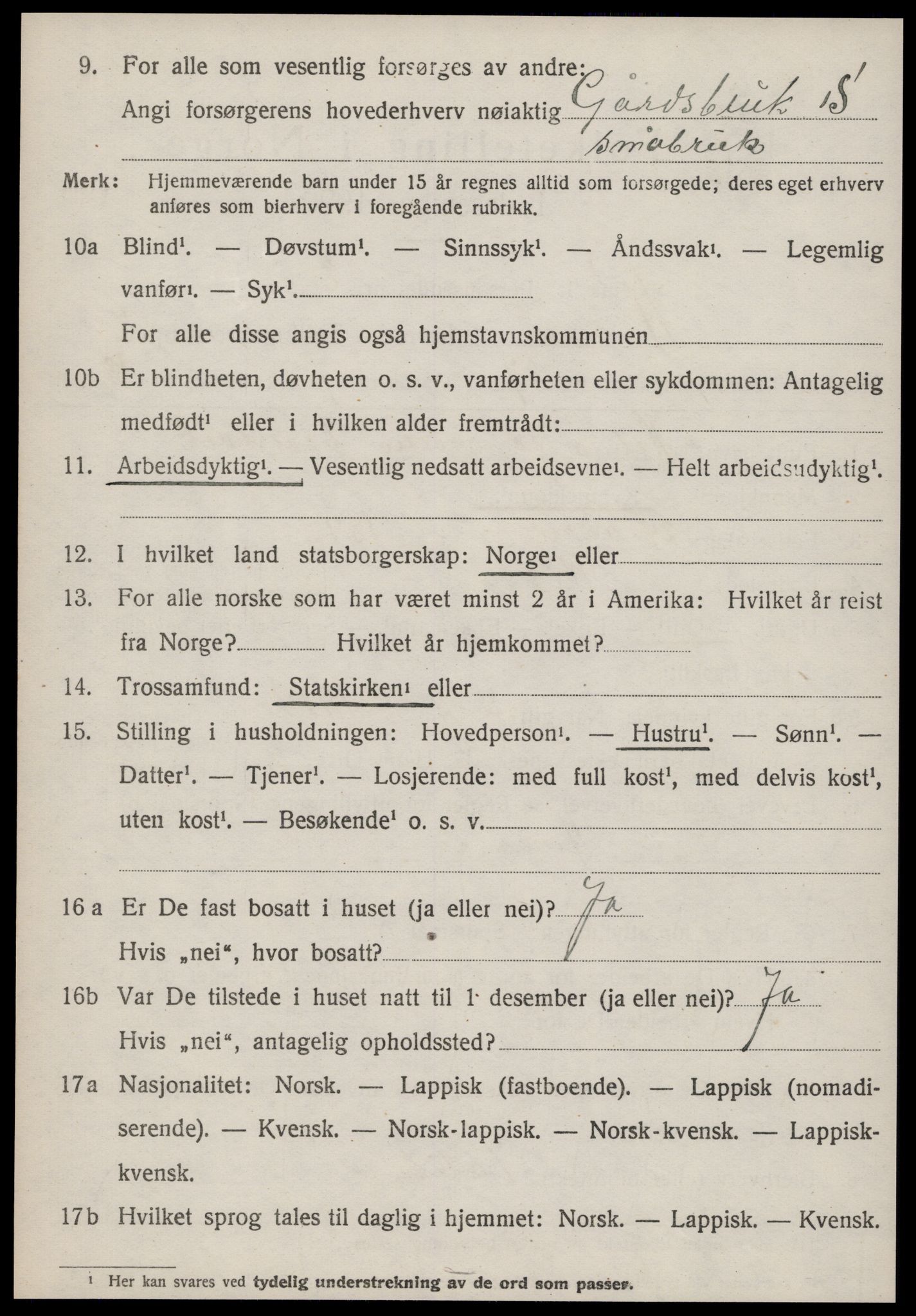 SAT, 1920 census for Rissa, 1920, p. 1942