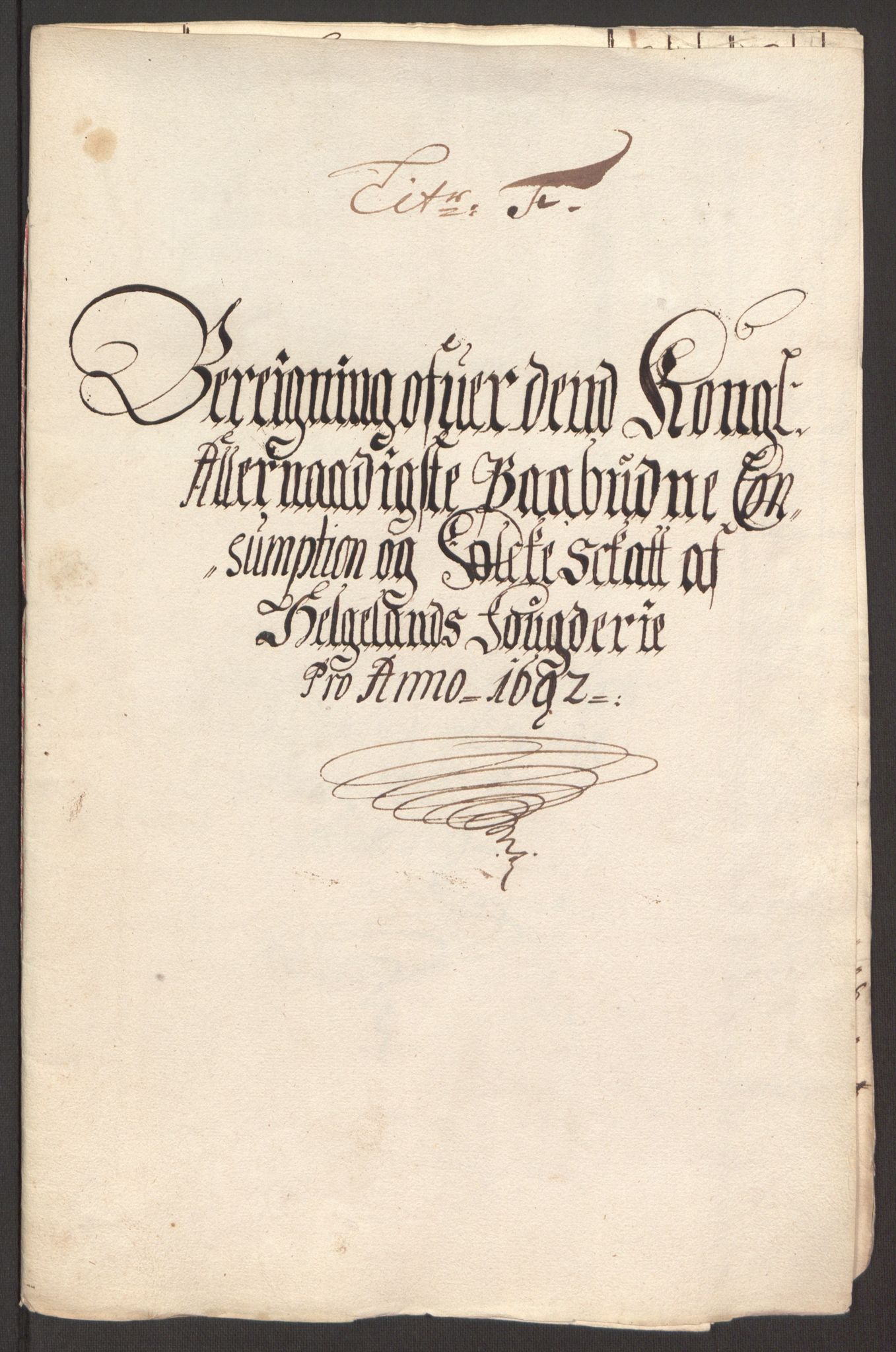 Rentekammeret inntil 1814, Reviderte regnskaper, Fogderegnskap, RA/EA-4092/R65/L4504: Fogderegnskap Helgeland, 1691-1692, p. 278