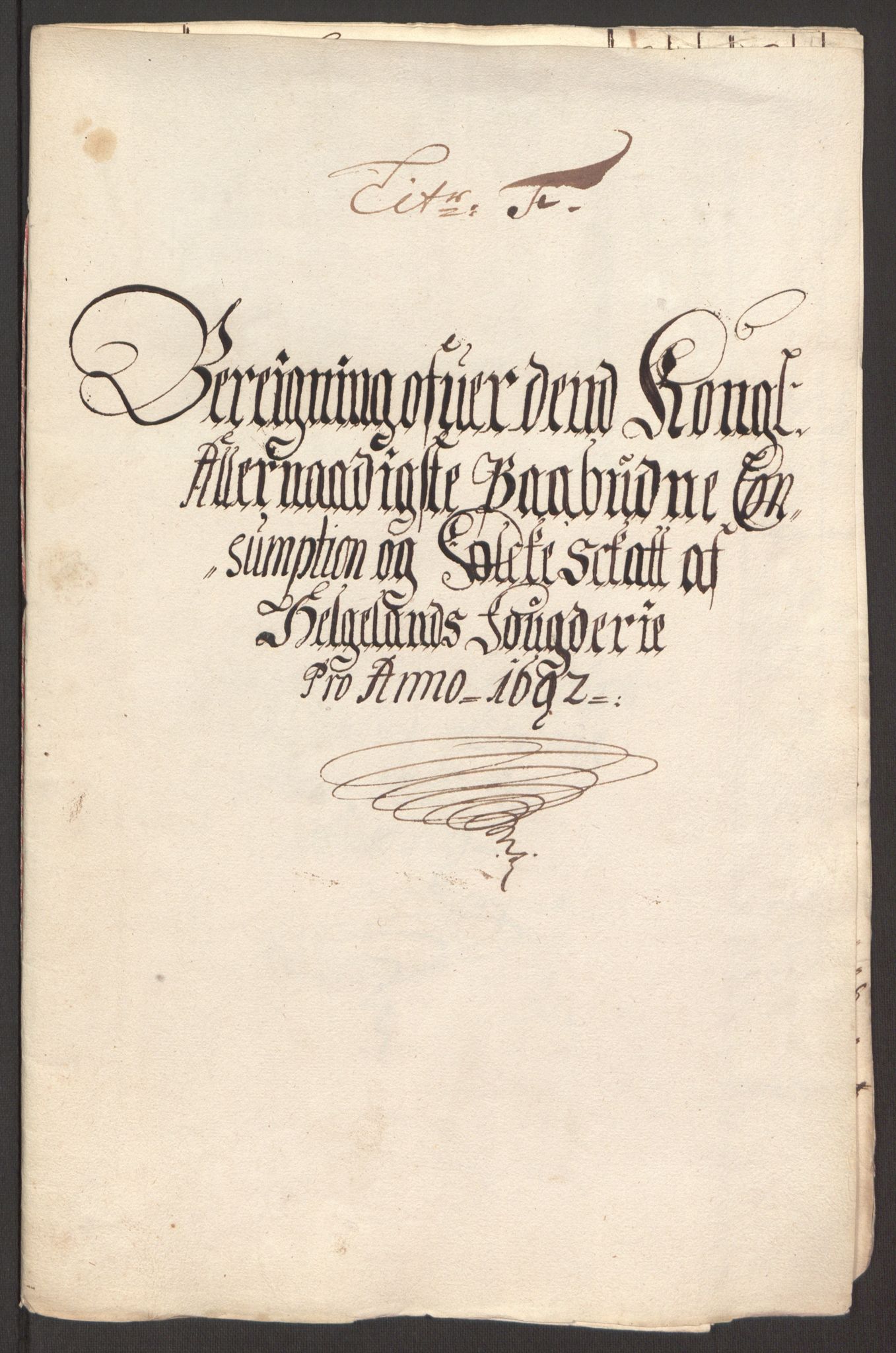 Rentekammeret inntil 1814, Reviderte regnskaper, Fogderegnskap, AV/RA-EA-4092/R65/L4504: Fogderegnskap Helgeland, 1691-1692, p. 278