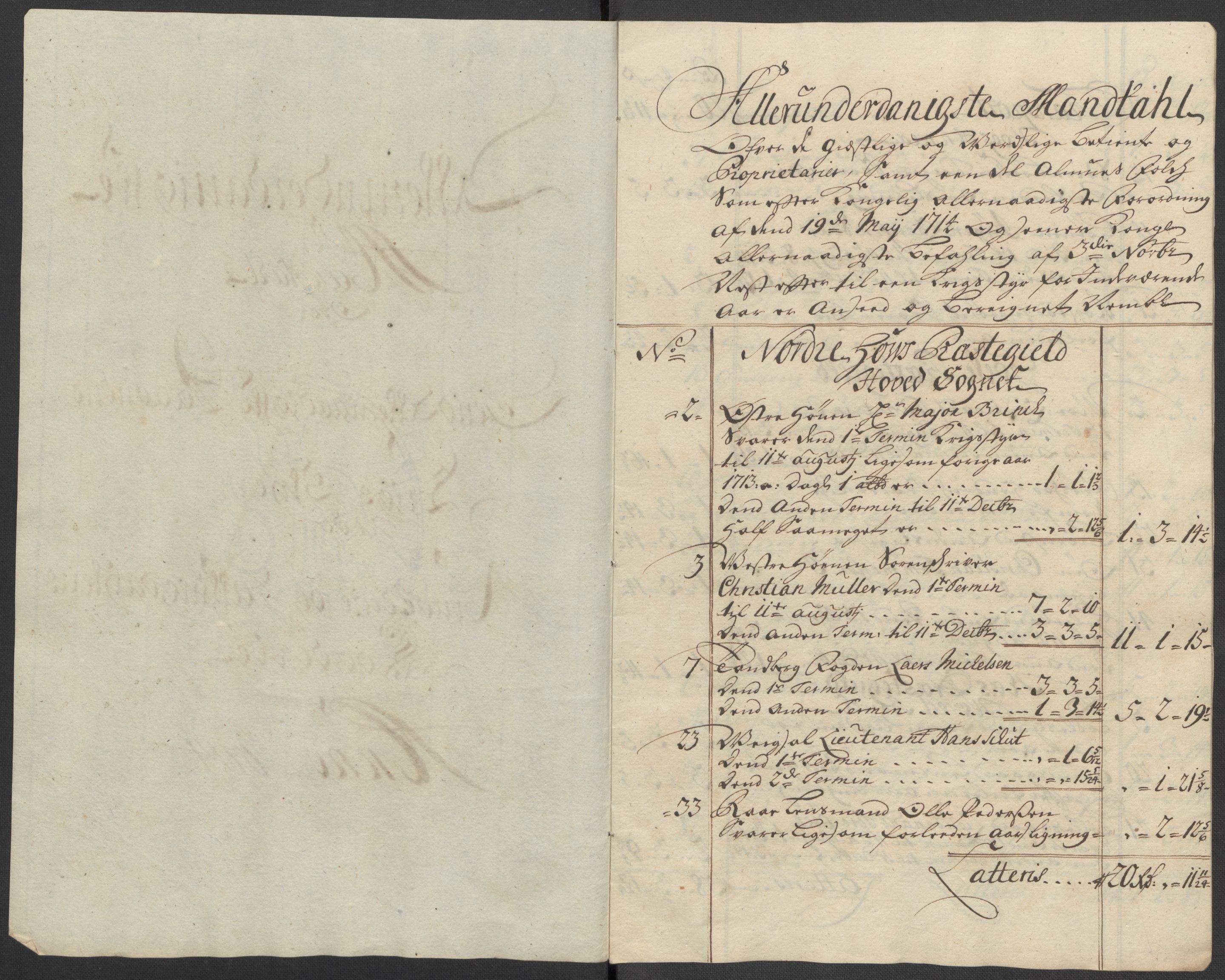 Rentekammeret inntil 1814, Reviderte regnskaper, Fogderegnskap, RA/EA-4092/R23/L1471: Fogderegnskap Ringerike og Hallingdal, 1713-1714, p. 397