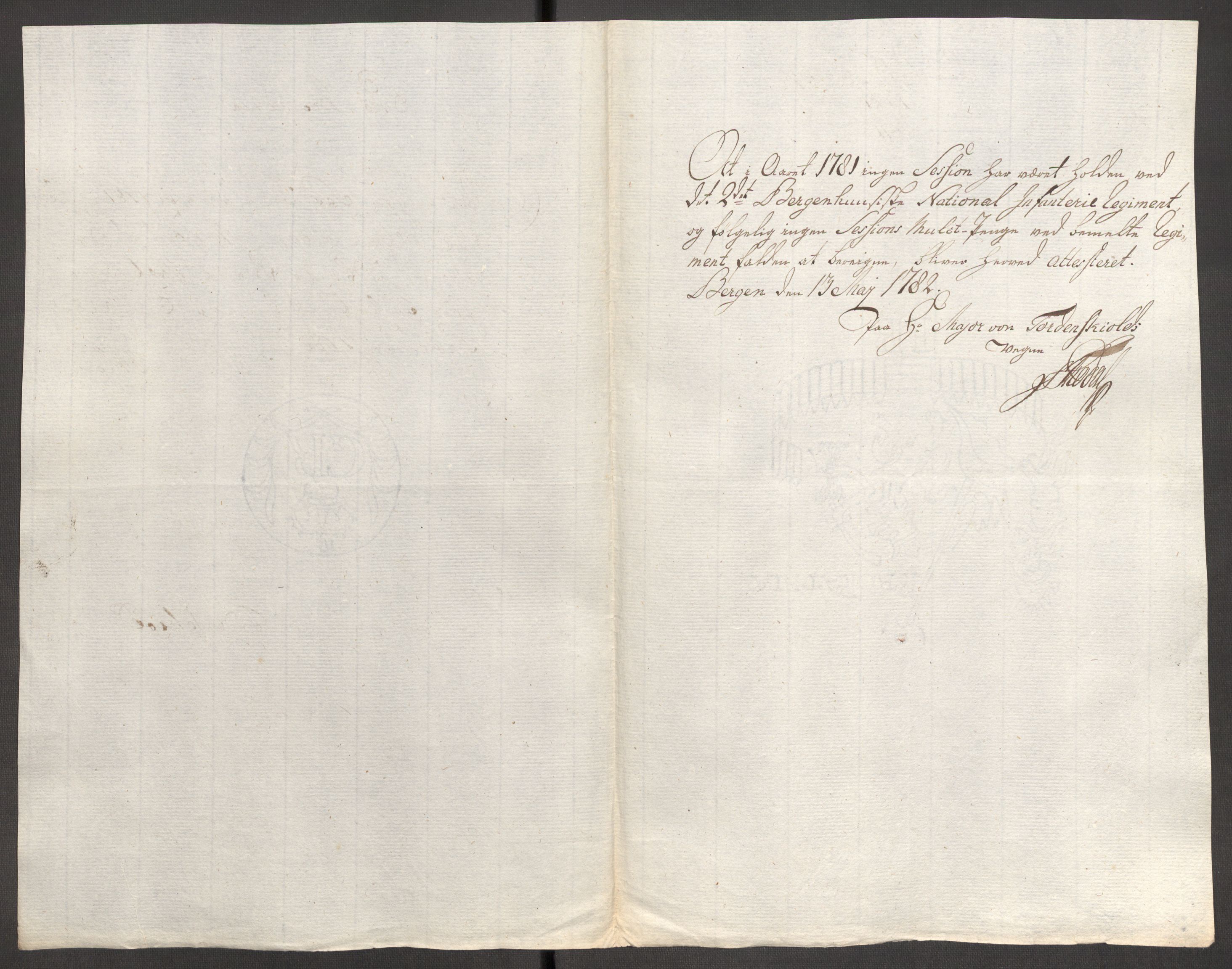 Rentekammeret inntil 1814, Reviderte regnskaper, Fogderegnskap, RA/EA-4092/R48/L3097: Fogderegnskap Sunnhordland og Hardanger, 1781, p. 103