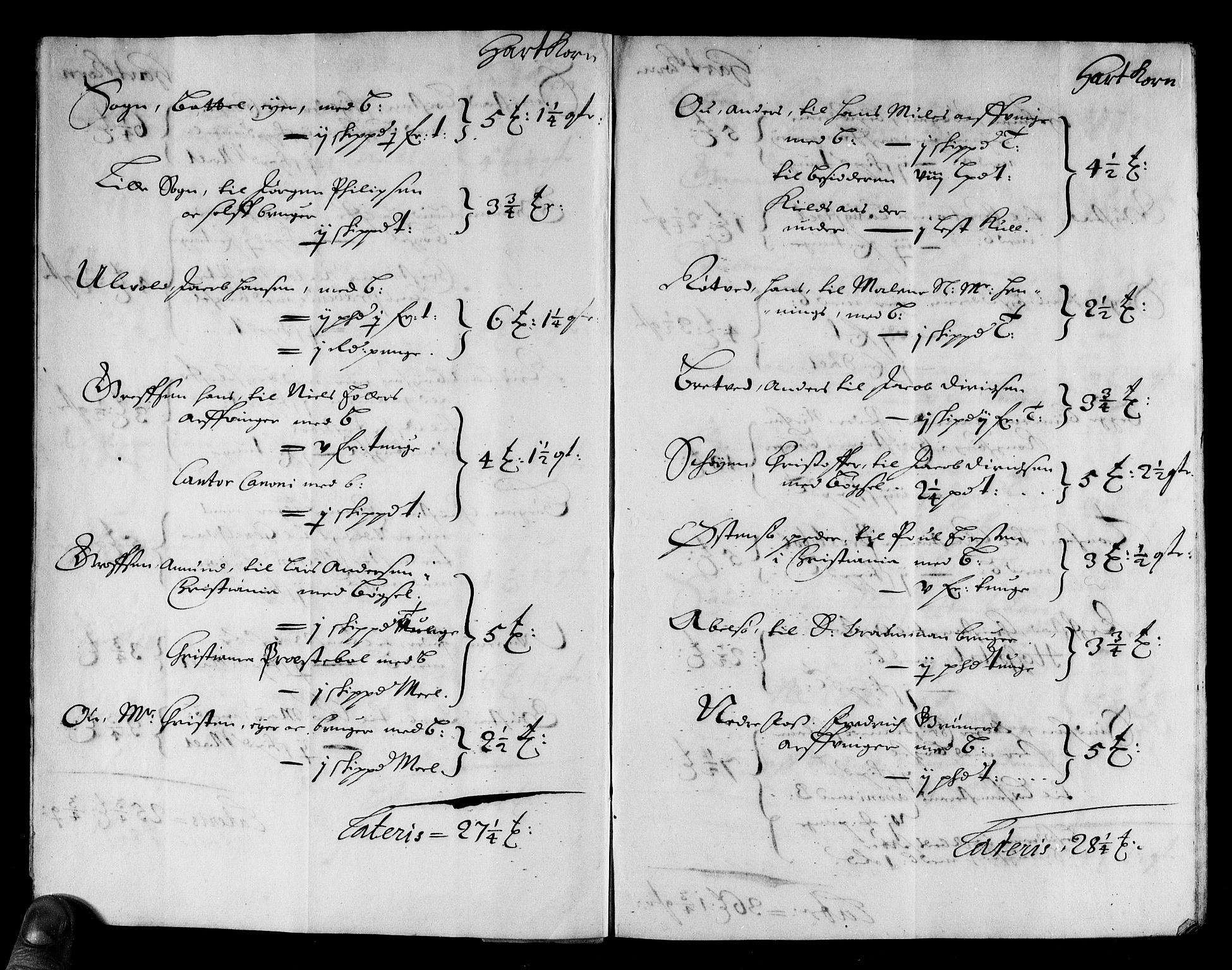 Rentekammeret inntil 1814, Reviderte regnskaper, Stiftamtstueregnskaper, Landkommissariatet på Akershus og Akershus stiftamt, AV/RA-EA-5869/R/Rb/L0138: Akershus stiftamt, 1675-1677