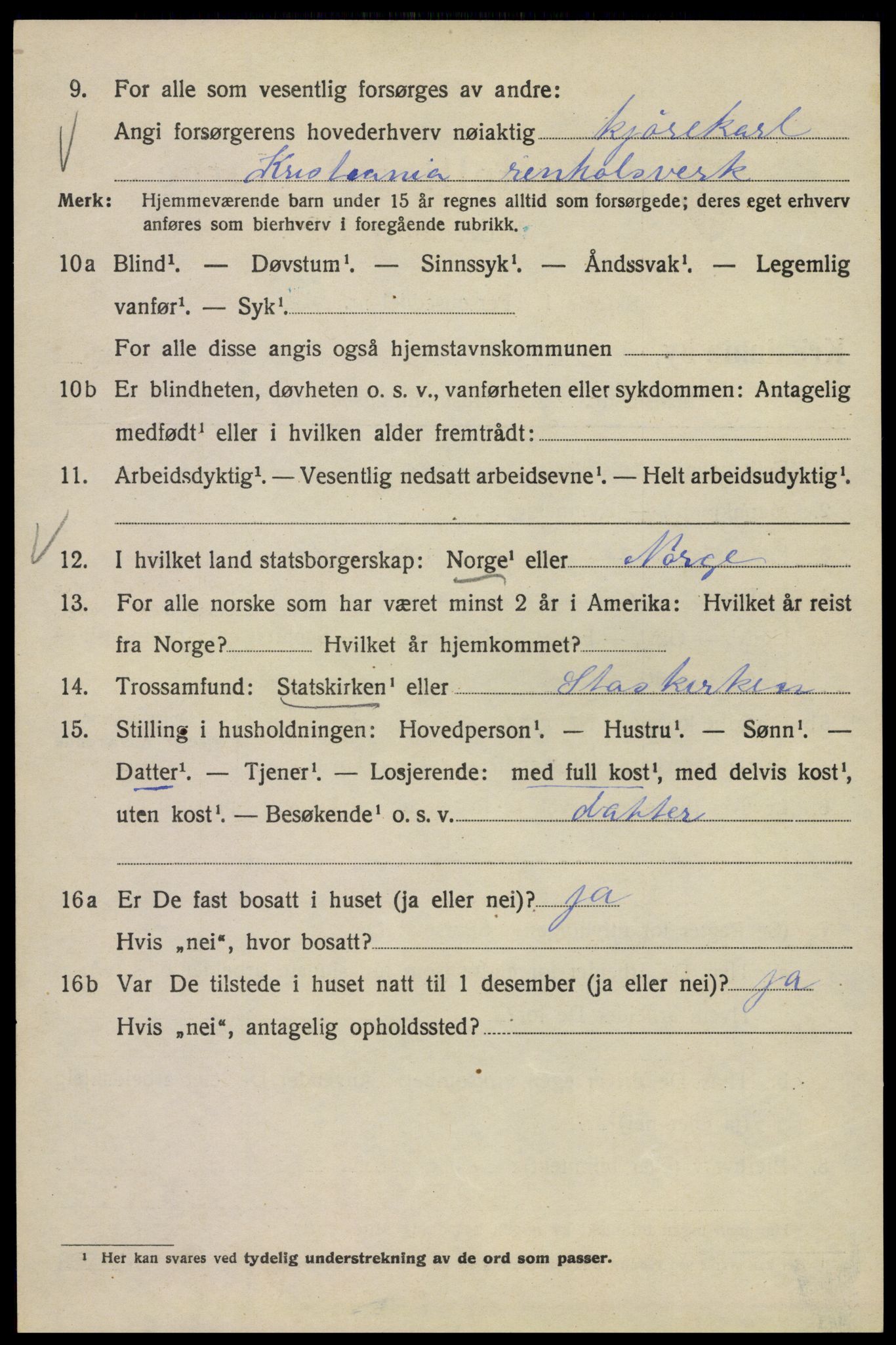 SAO, 1920 census for Kristiania, 1920, p. 321776