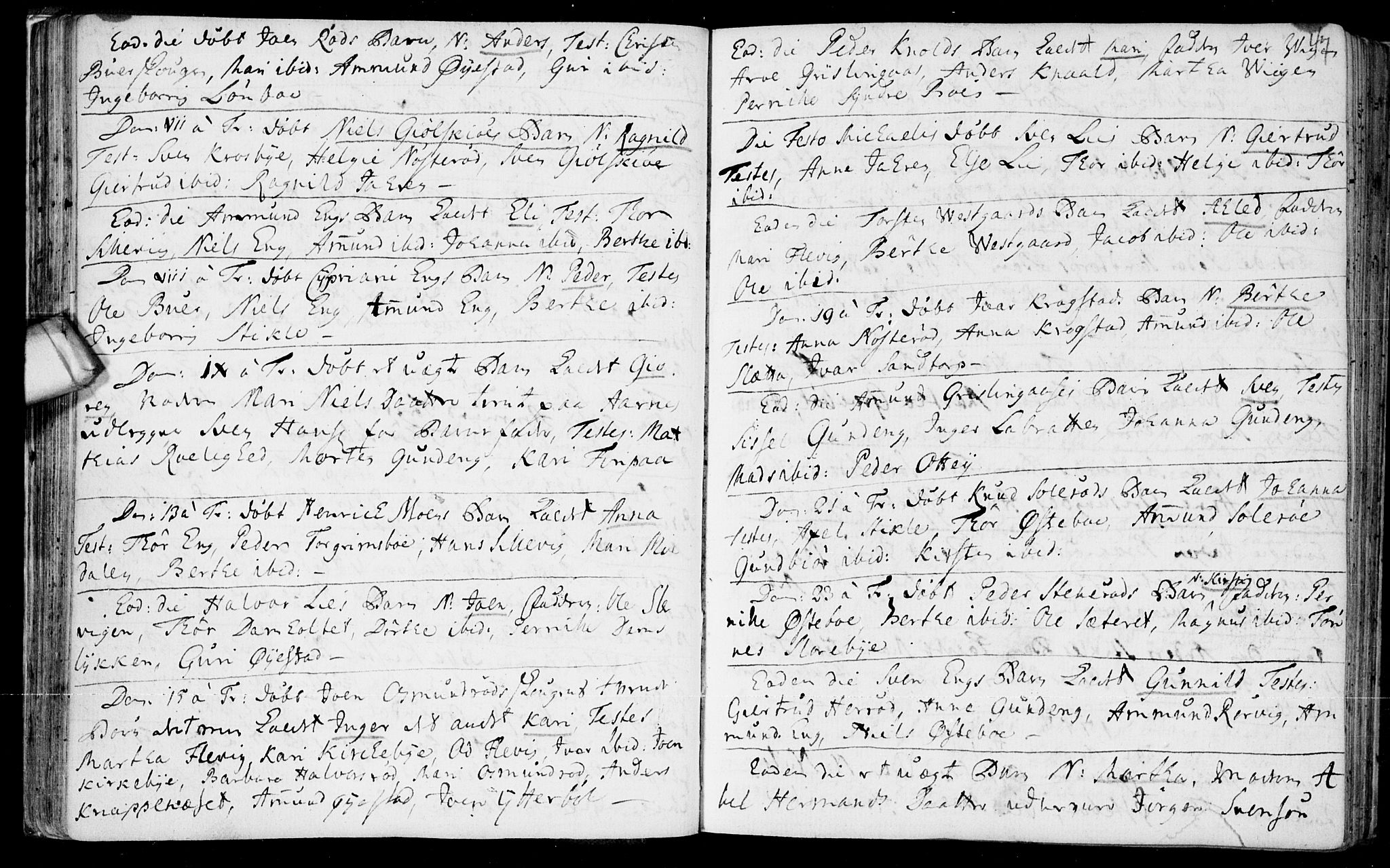 Aremark prestekontor Kirkebøker, AV/SAO-A-10899/F/Fb/L0002: Parish register (official) no.  II 2, 1745-1795, p. 47