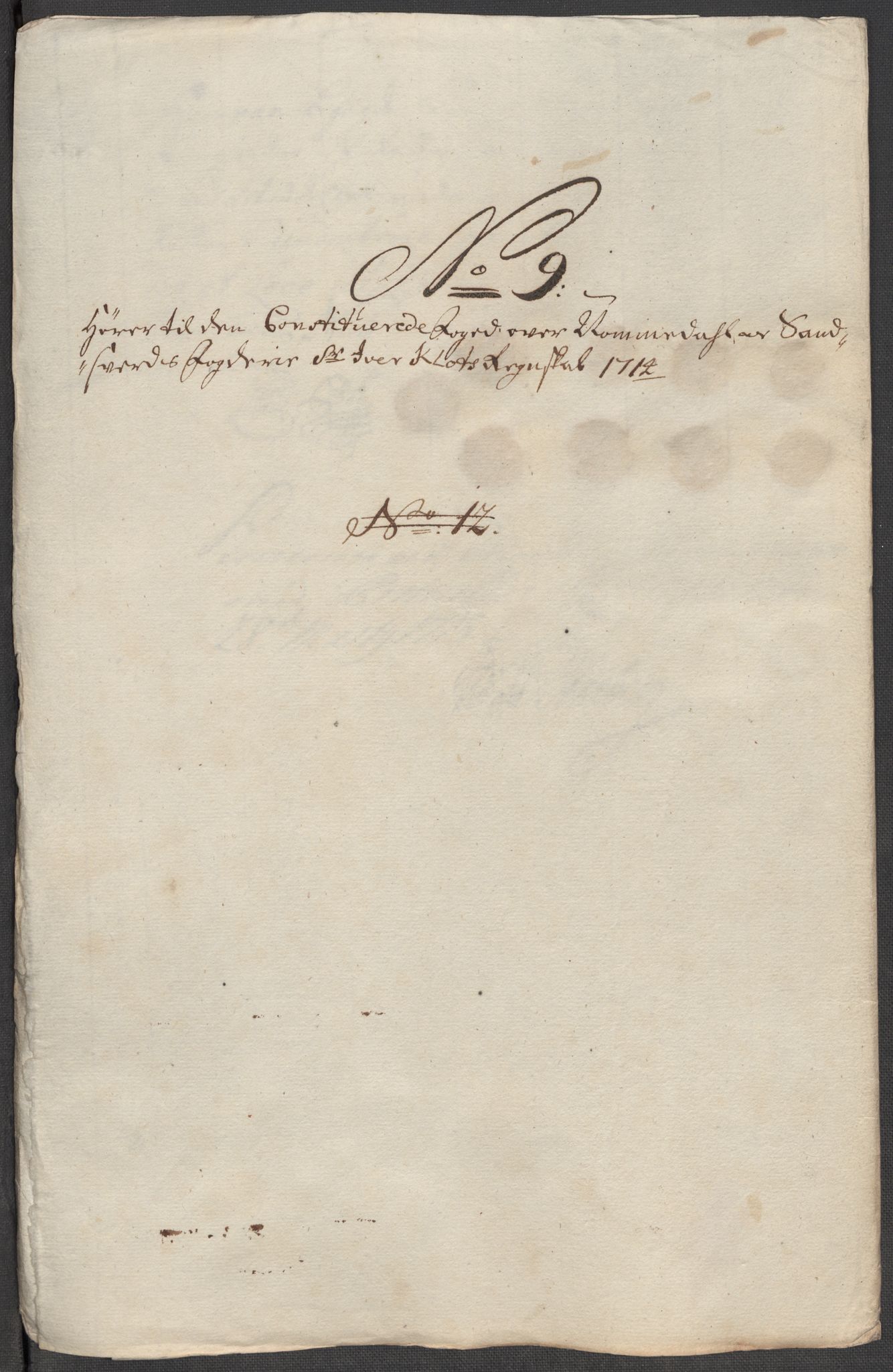 Rentekammeret inntil 1814, Reviderte regnskaper, Fogderegnskap, AV/RA-EA-4092/R24/L1589: Fogderegnskap Numedal og Sandsvær, 1714, p. 321