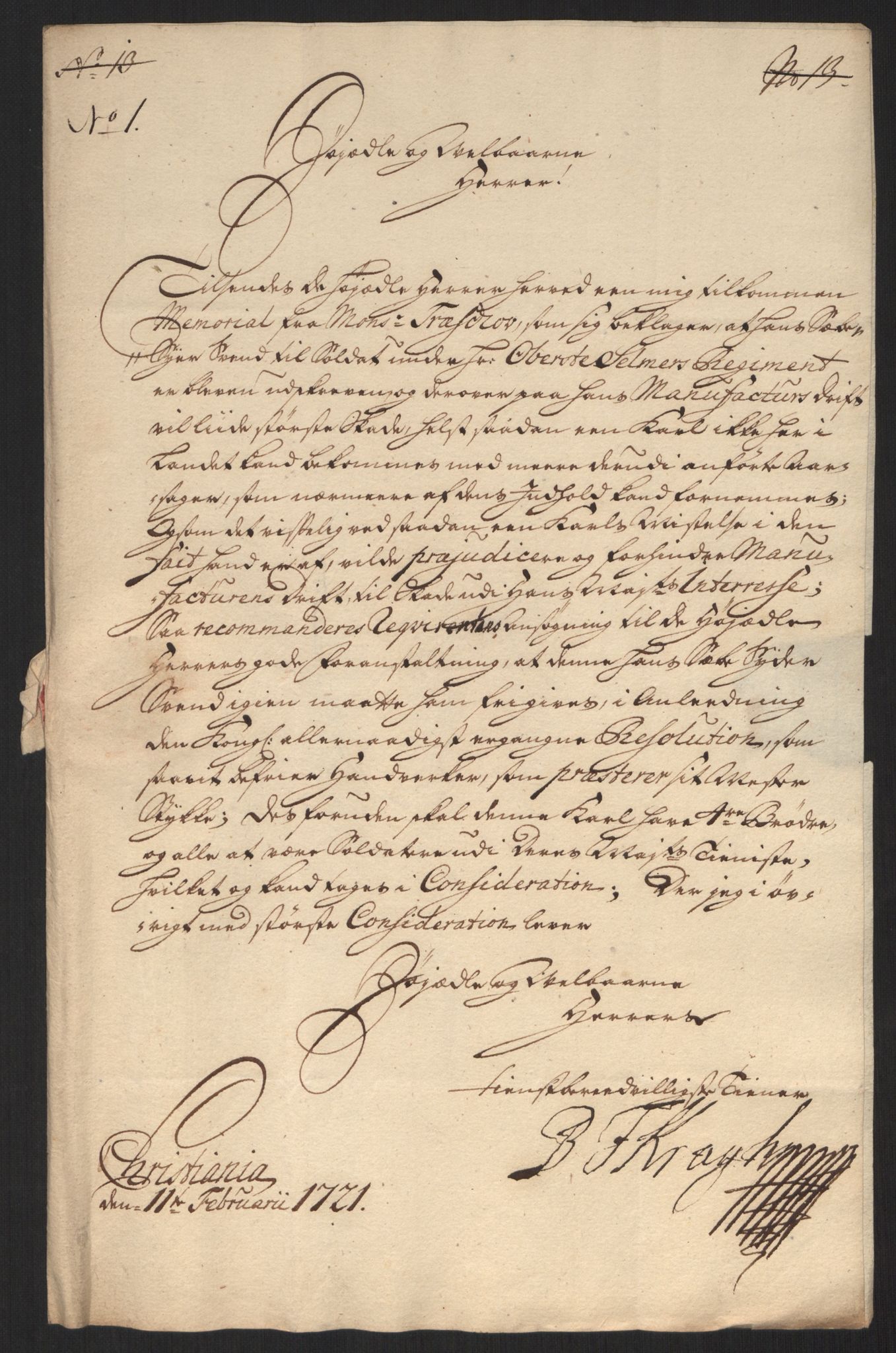 Kommanderende general (KG I) med Det norske krigsdirektorium, AV/RA-EA-5419/D/L0060: Stattholderens, stiftamtmenns og amtmenns brev, 1720-1730, p. 93