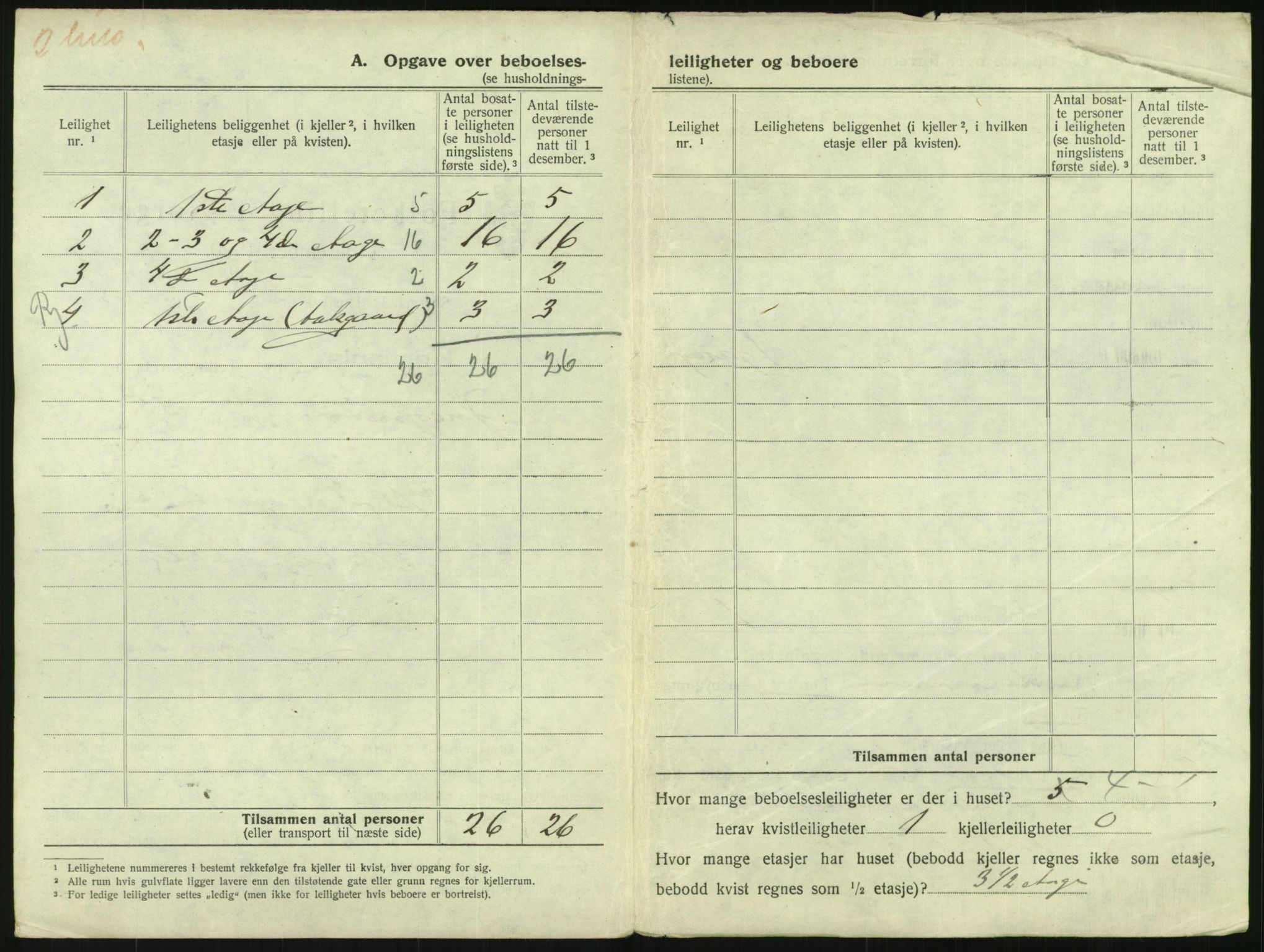 SAO, 1920 census for Kristiania, 1920, p. 45563