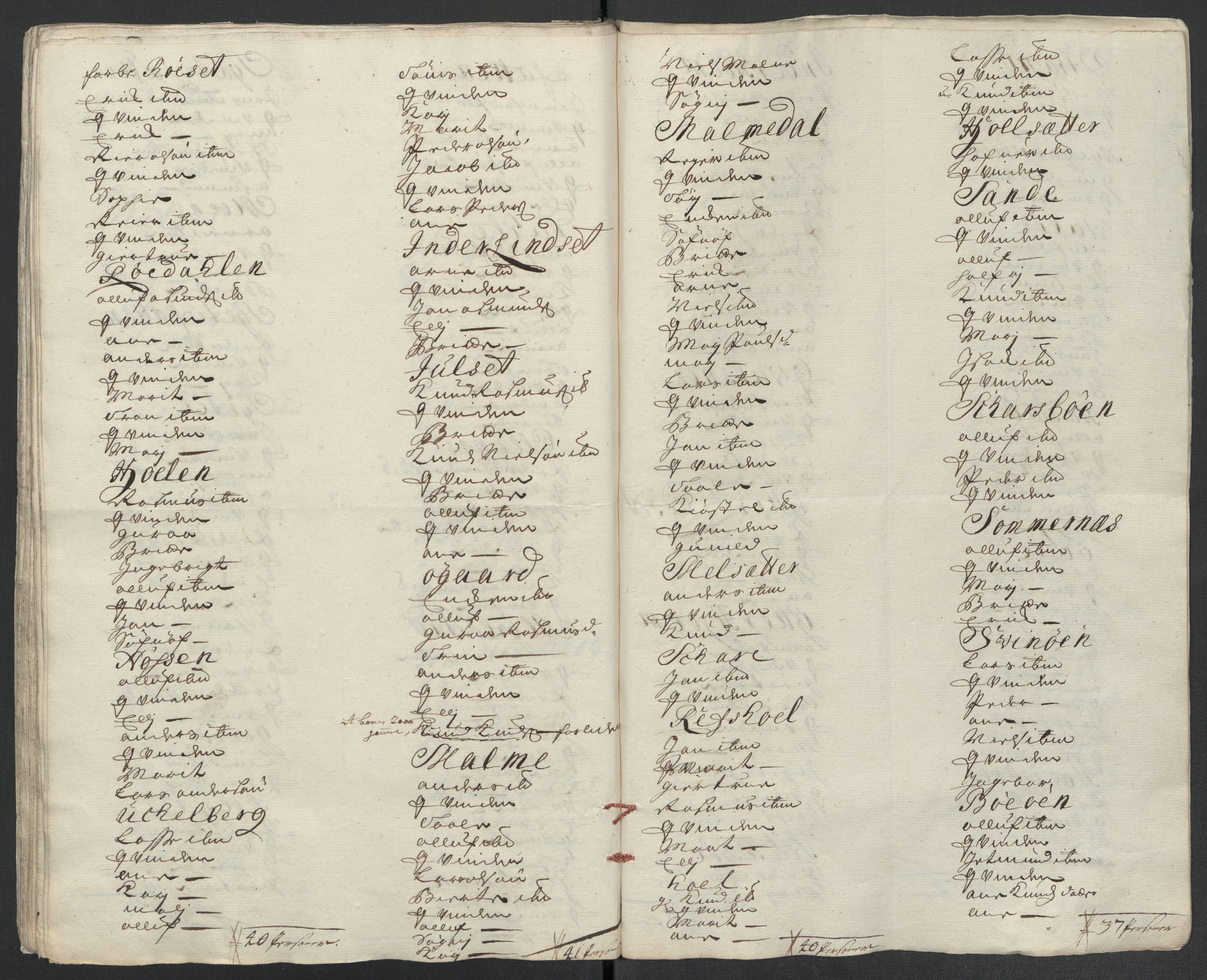 Rentekammeret inntil 1814, Reviderte regnskaper, Fogderegnskap, RA/EA-4092/R55/L3660: Fogderegnskap Romsdal, 1711, p. 208