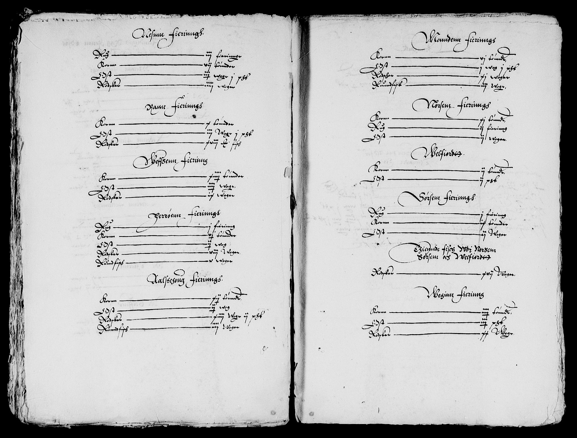 Rentekammeret inntil 1814, Reviderte regnskaper, Lensregnskaper, AV/RA-EA-5023/R/Rb/Rbz/L0003: Nordlandenes len, 1611-1613