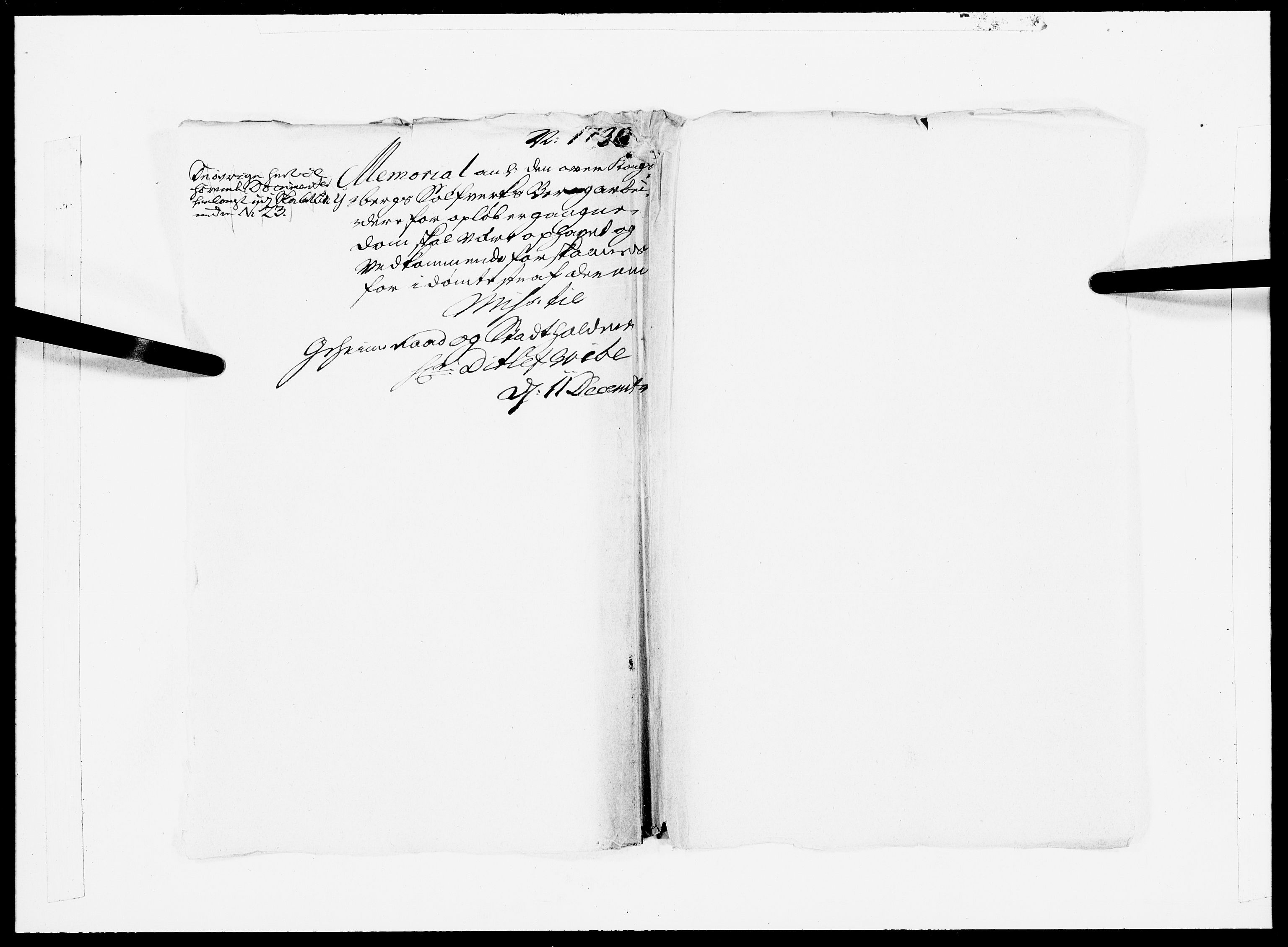 Danske Kanselli 1572-1799, RA/EA-3023/F/Fc/Fcc/Fcca/L0108: Norske innlegg 1572-1799, 1730, p. 88