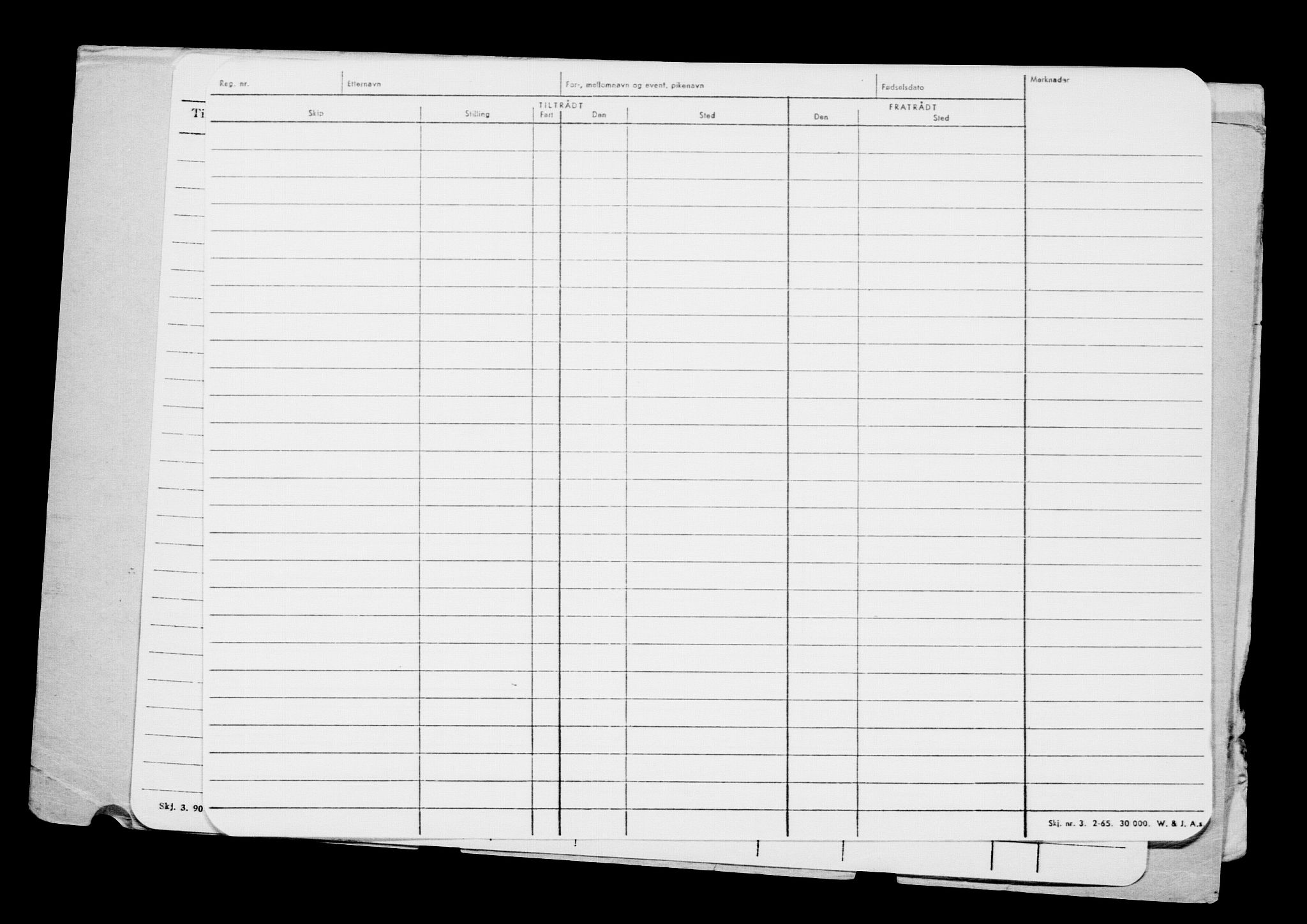 Direktoratet for sjømenn, AV/RA-S-3545/G/Gb/L0210: Hovedkort, 1922, p. 304