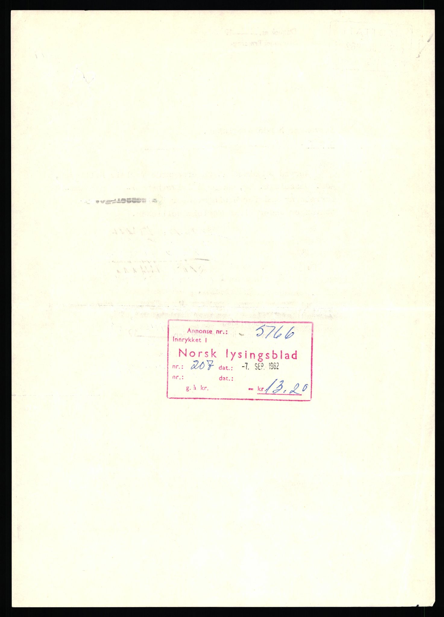 Stavanger byfogd, SAST/A-101408/002/J/Jd/Jde/L0003: Registreringsmeldinger og bilag. Enkeltmannsforetak, 751-1000, 1928-1976, p. 182