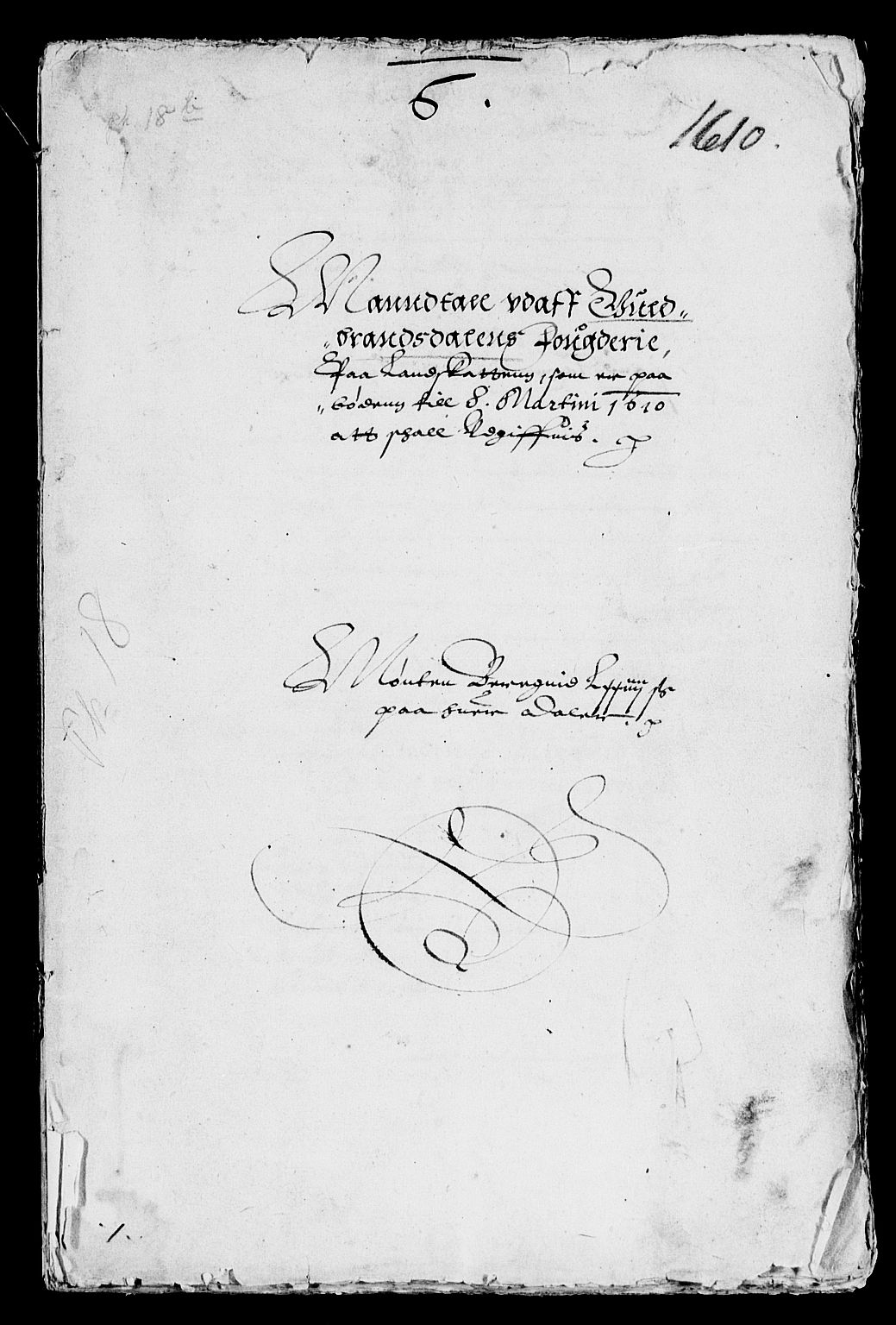 Rentekammeret inntil 1814, Reviderte regnskaper, Lensregnskaper, AV/RA-EA-5023/R/Rb/Rba/L0026: Akershus len, 1610-1612