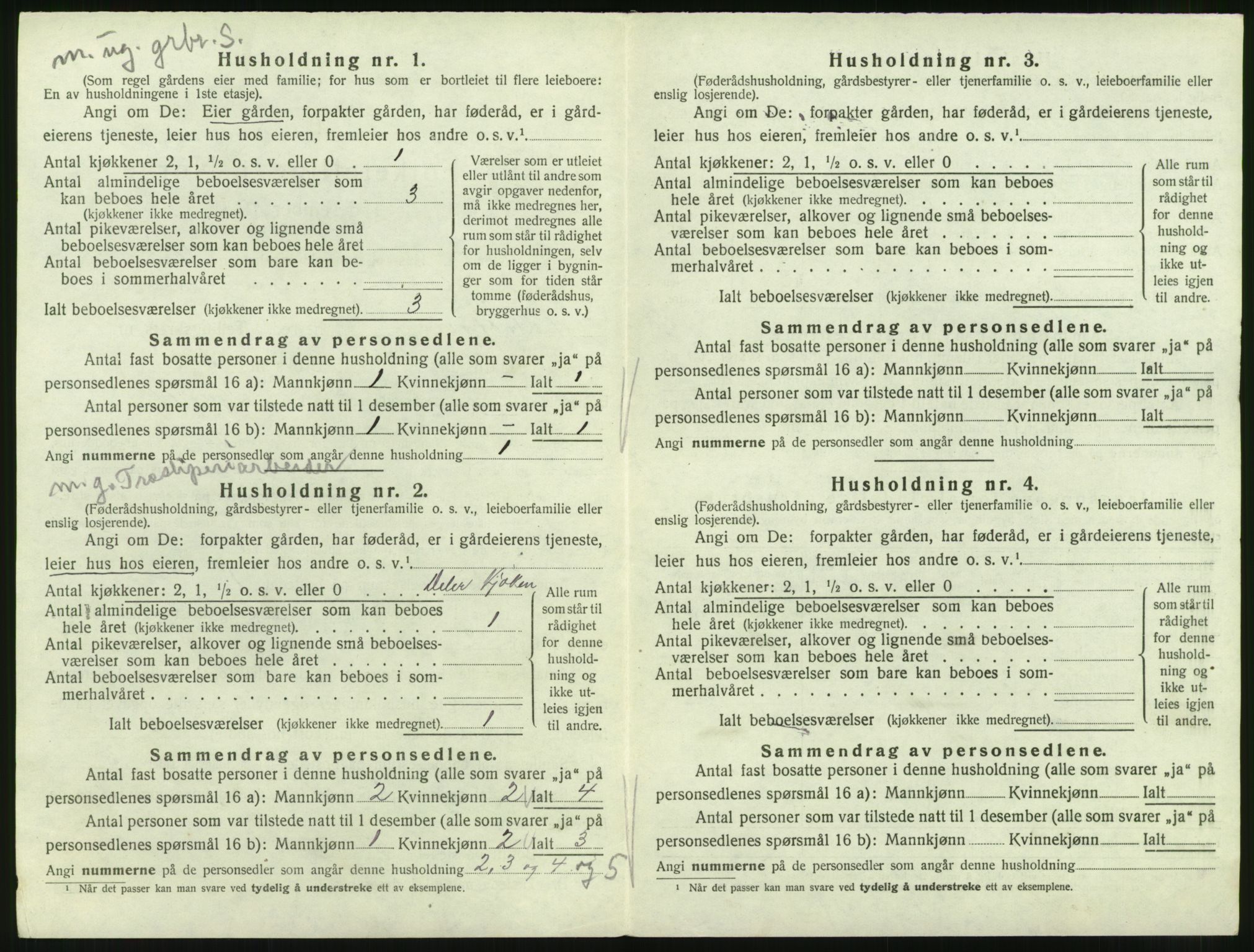 SAT, 1920 census for Valsøyfjord, 1920, p. 138