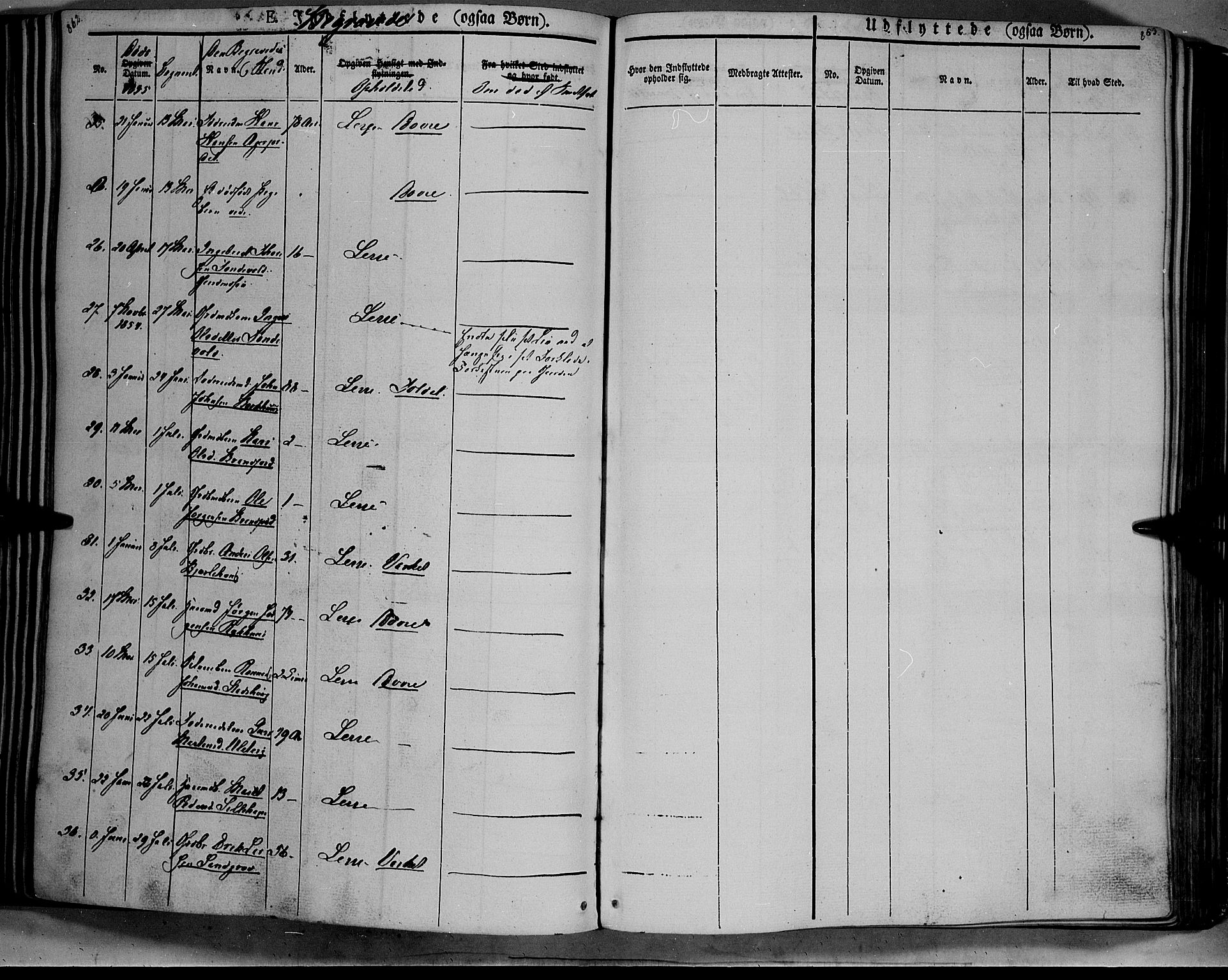 Lesja prestekontor, SAH/PREST-068/H/Ha/Haa/L0006: Parish register (official) no. 6B, 1843-1854, p. 862-863