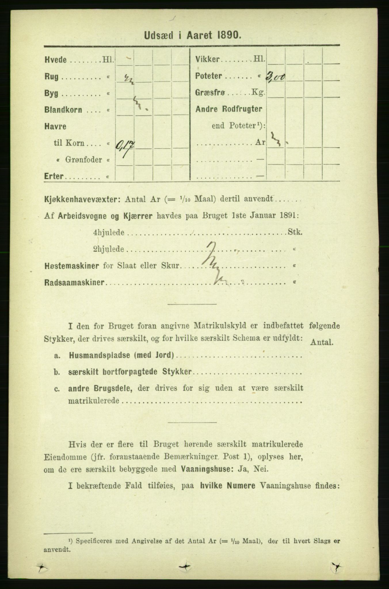 RA, 1891 census for 1727 Beitstad, 1891, p. 6598