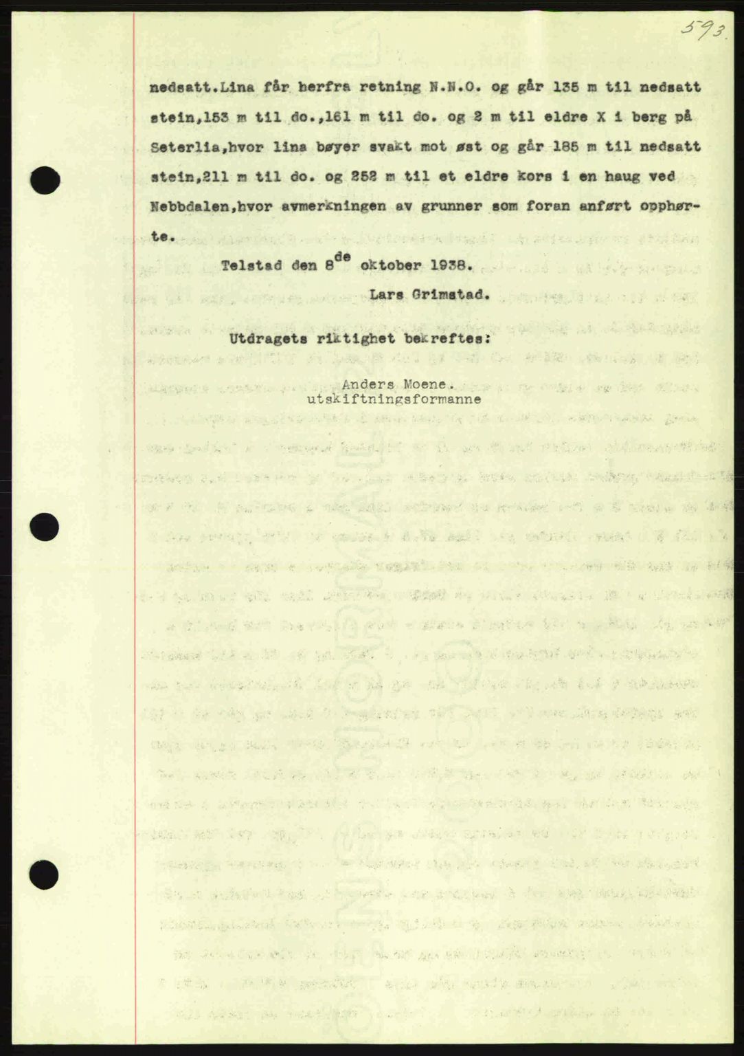 Nordmøre sorenskriveri, AV/SAT-A-4132/1/2/2Ca: Mortgage book no. A86, 1939-1939, Diary no: : 1758/1939