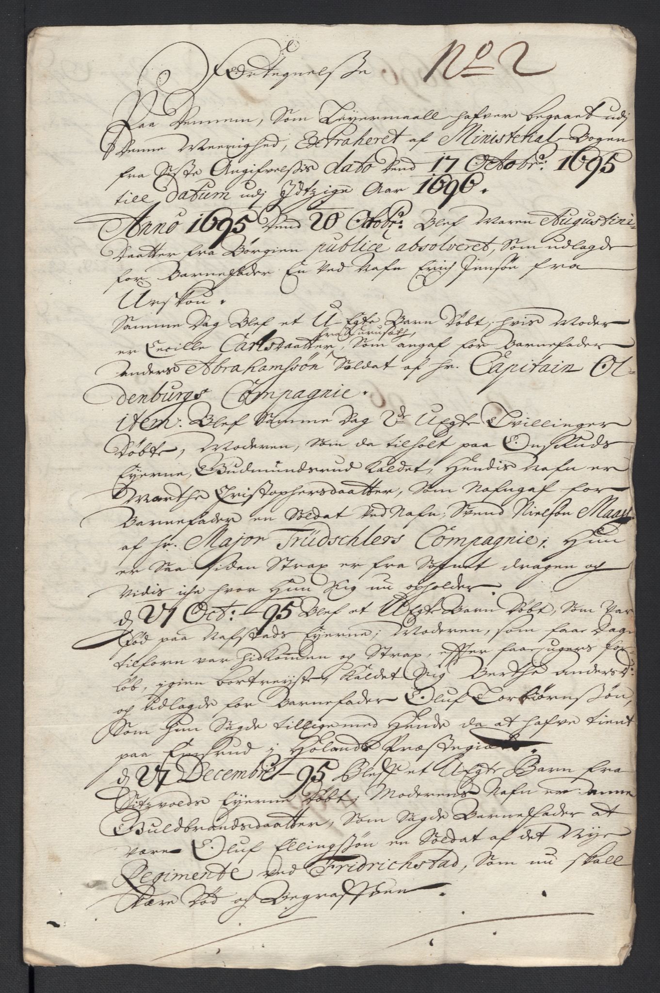 Rentekammeret inntil 1814, Reviderte regnskaper, Fogderegnskap, AV/RA-EA-4092/R12/L0708: Fogderegnskap Øvre Romerike, 1696, p. 69