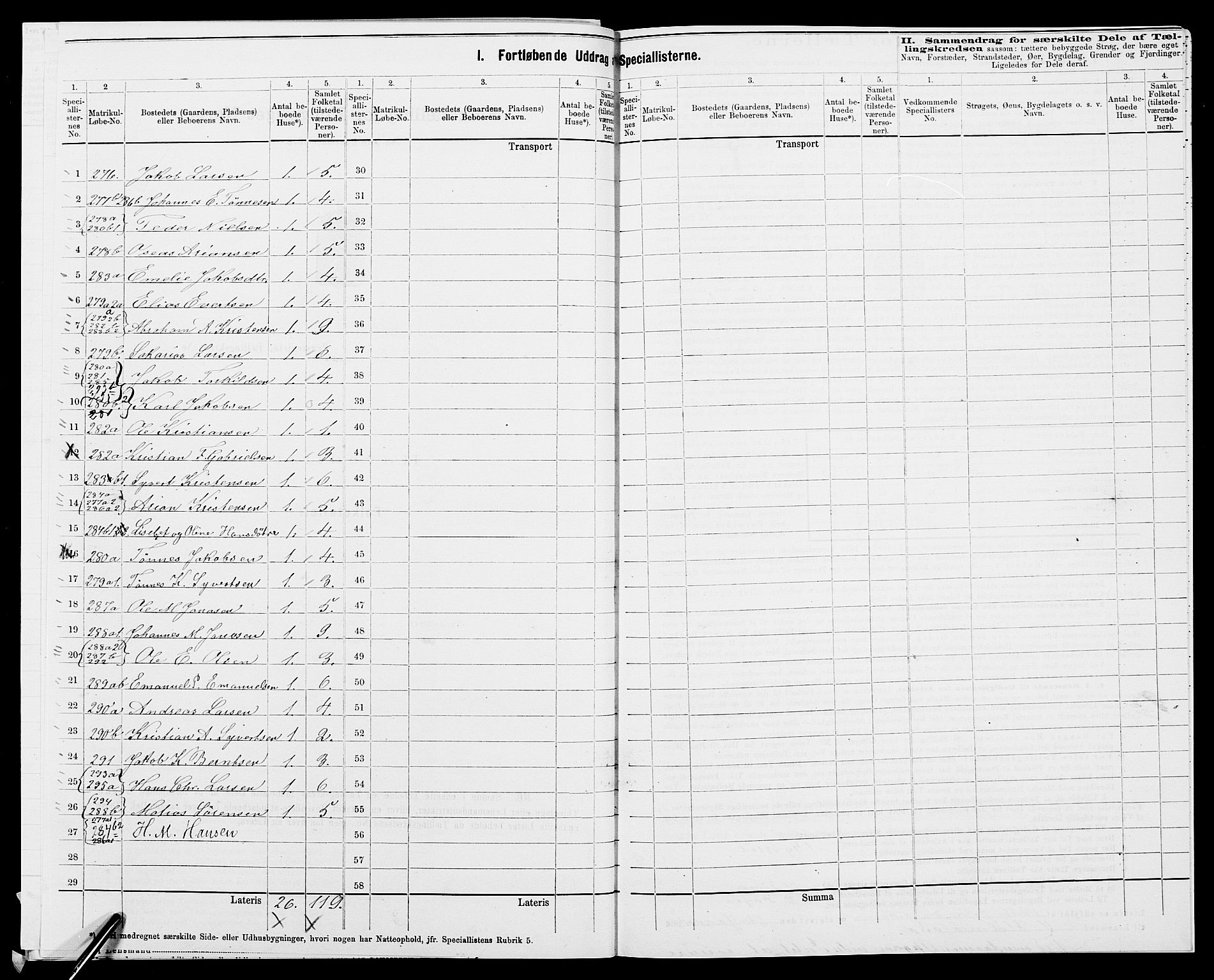 SAK, 1875 census for 1041L Vanse/Vanse og Farsund, 1875, p. 65