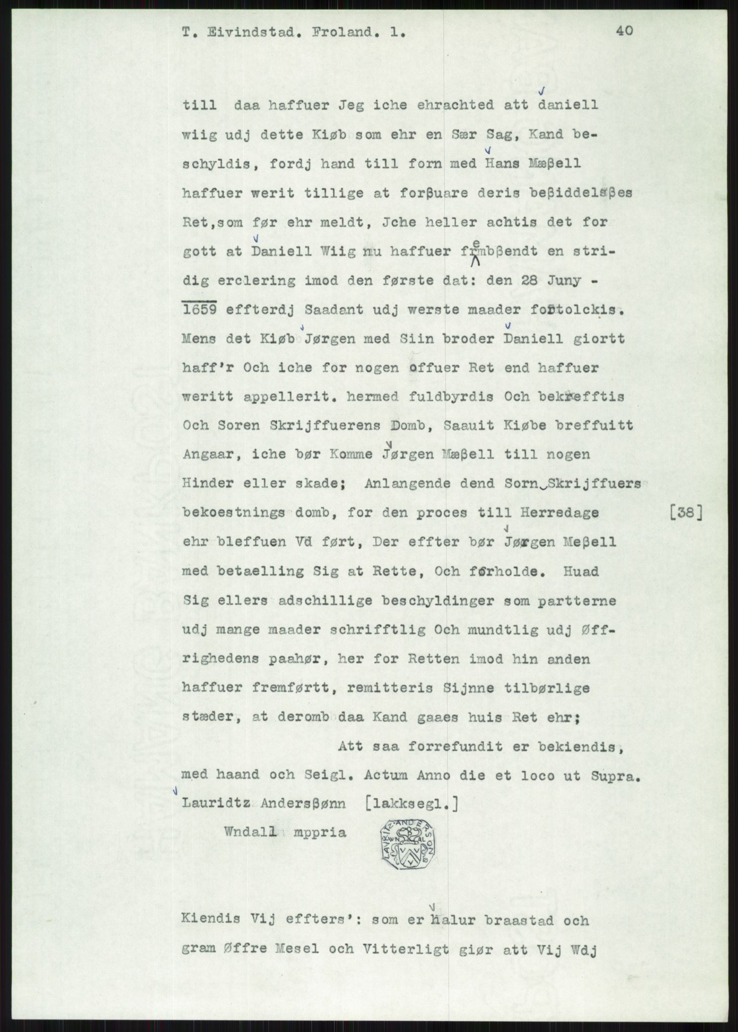 Samlinger til kildeutgivelse, Diplomavskriftsamlingen, AV/RA-EA-4053/H/Ha, p. 1752