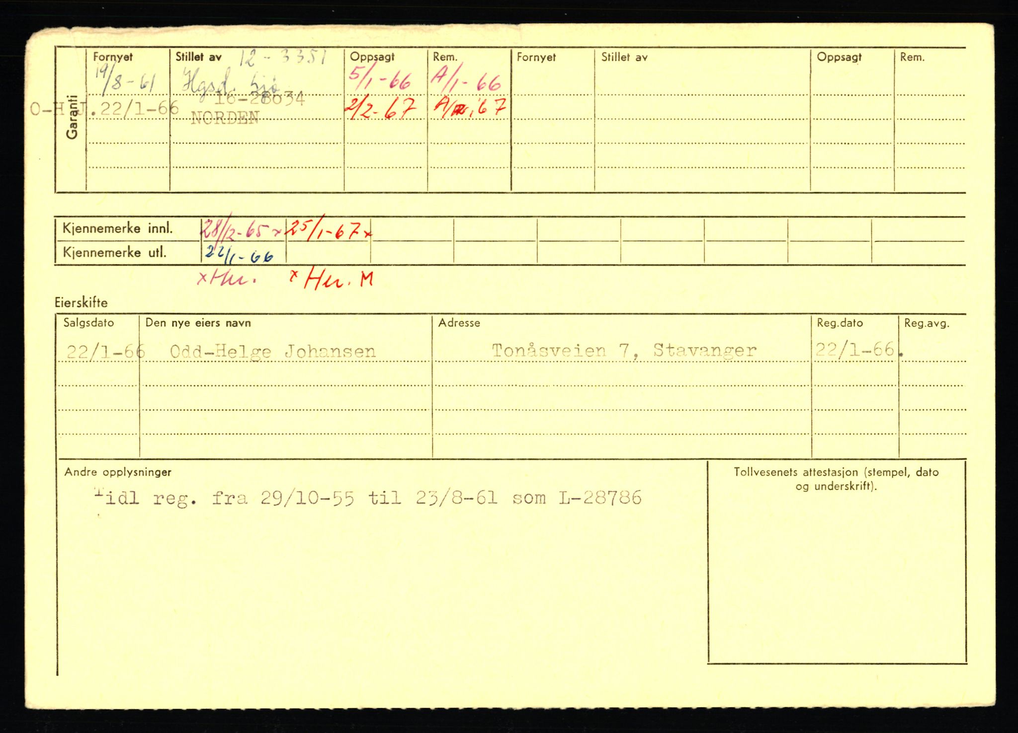 Stavanger trafikkstasjon, AV/SAST-A-101942/0/F/L0071: L-80500 - L-82199, 1930-1971, p. 1066