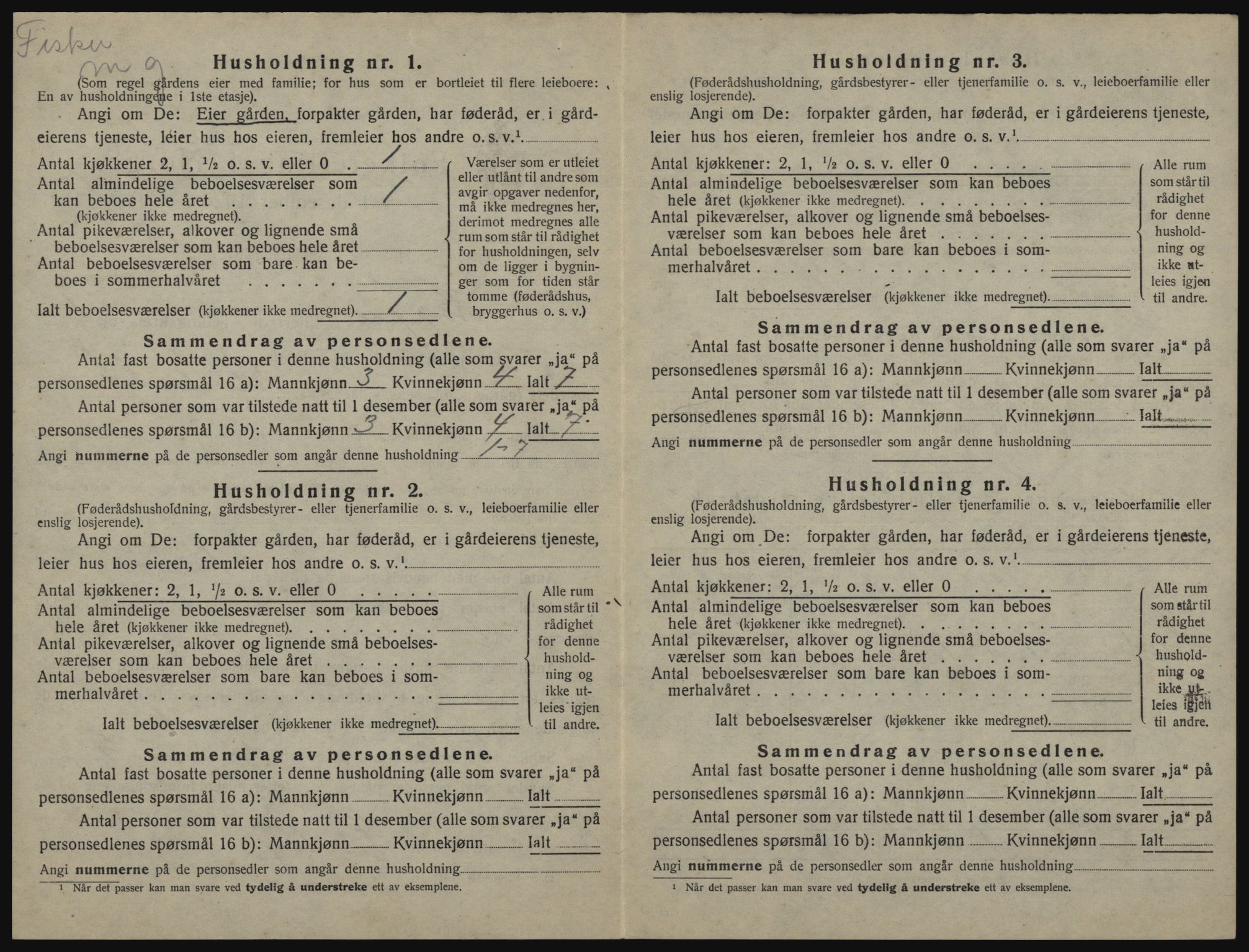 SATØ, 1920 census for Loppa, 1920, p. 59