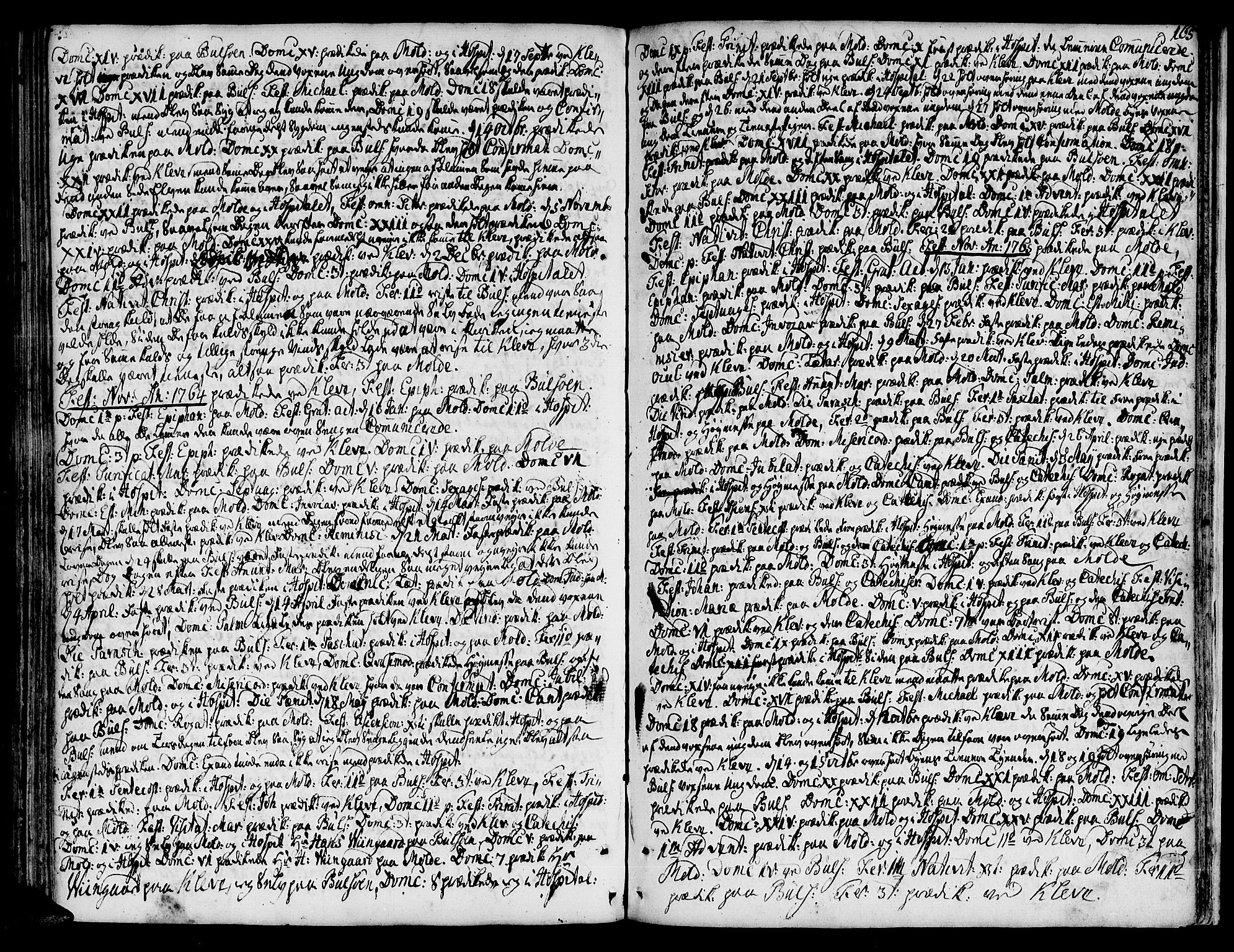 Ministerialprotokoller, klokkerbøker og fødselsregistre - Møre og Romsdal, SAT/A-1454/555/L0648: Parish register (official) no. 555A01, 1759-1793, p. 165