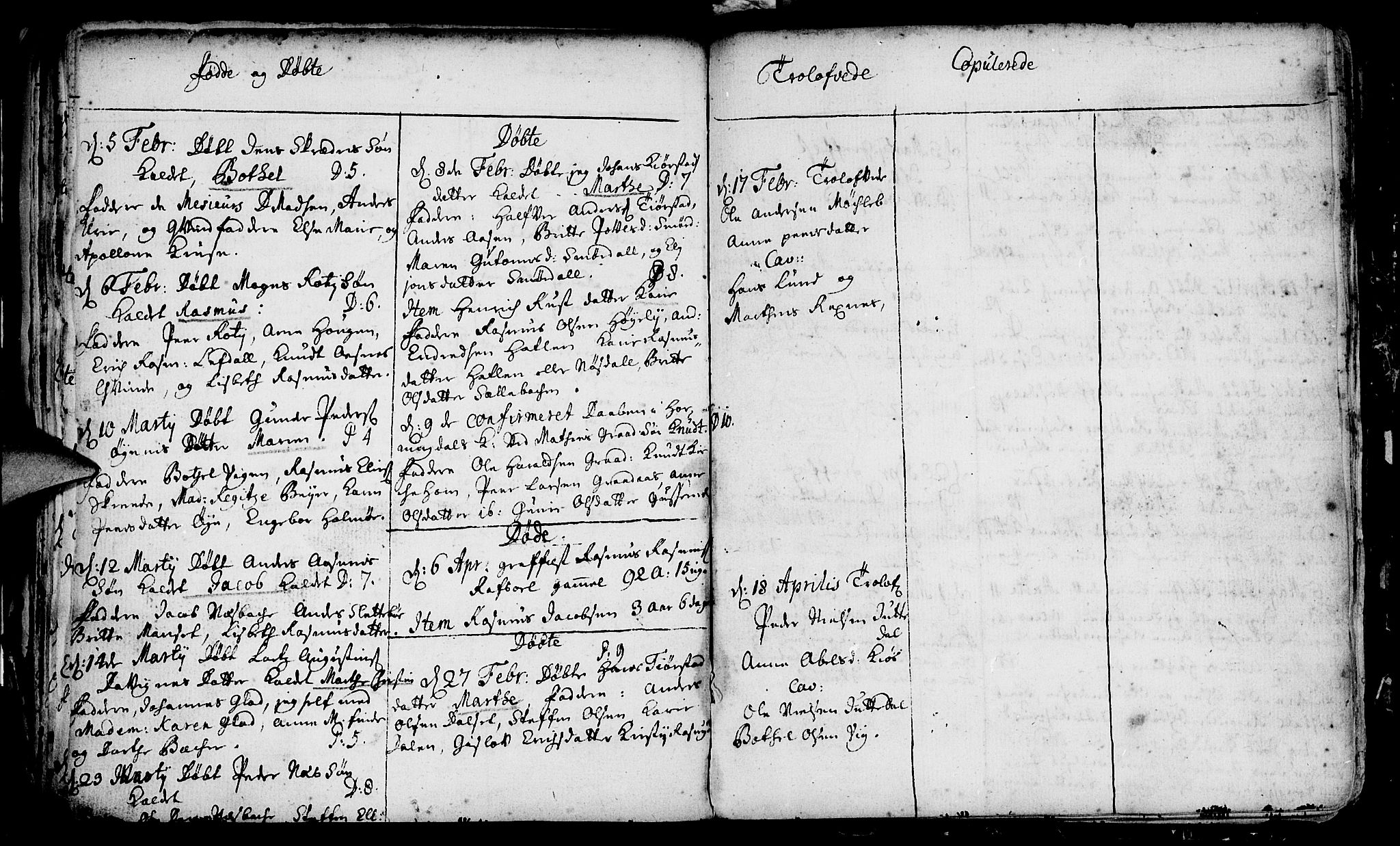 Eid sokneprestembete, AV/SAB-A-82301/H/Haa/Haaa/L0001: Parish register (official) no. A 1, 1722-1740, p. 90