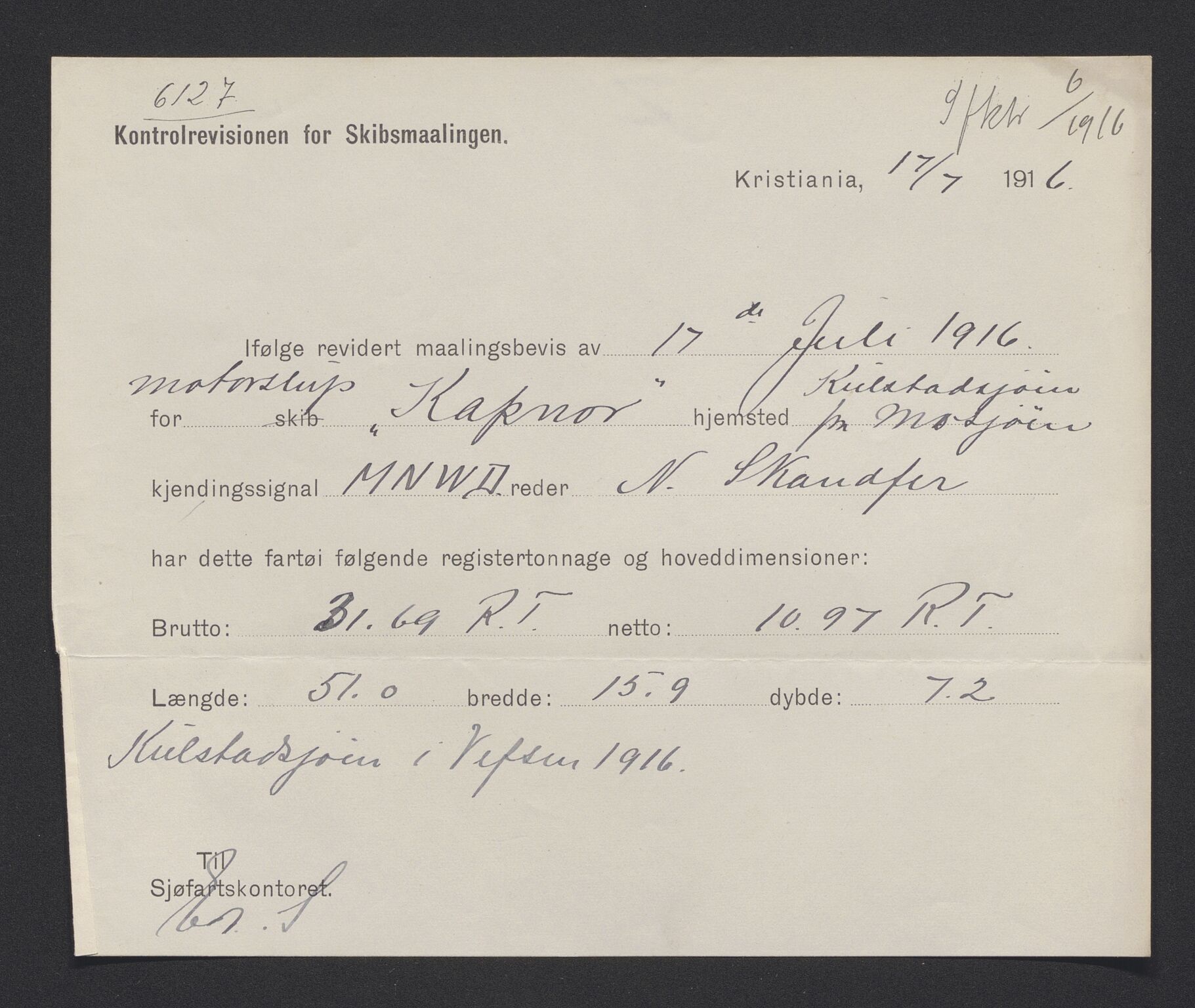 Sjøfartsdirektoratet med forløpere, skipsmapper slettede skip, AV/RA-S-4998/F/Fa/L0588: --, 1866-1928, p. 54