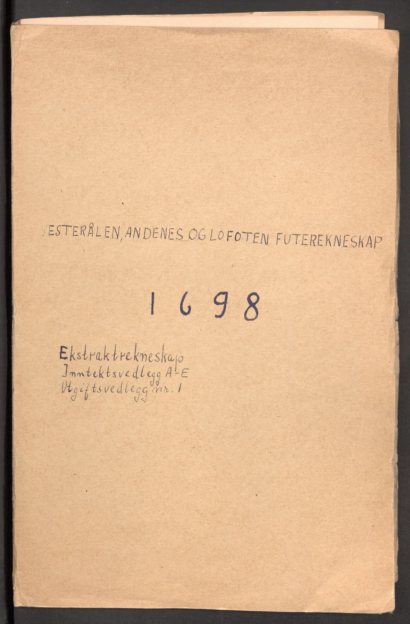 Rentekammeret inntil 1814, Reviderte regnskaper, Fogderegnskap, AV/RA-EA-4092/R67/L4678: Fogderegnskap Vesterålen, Andenes og Lofoten, 1696-1708, p. 185