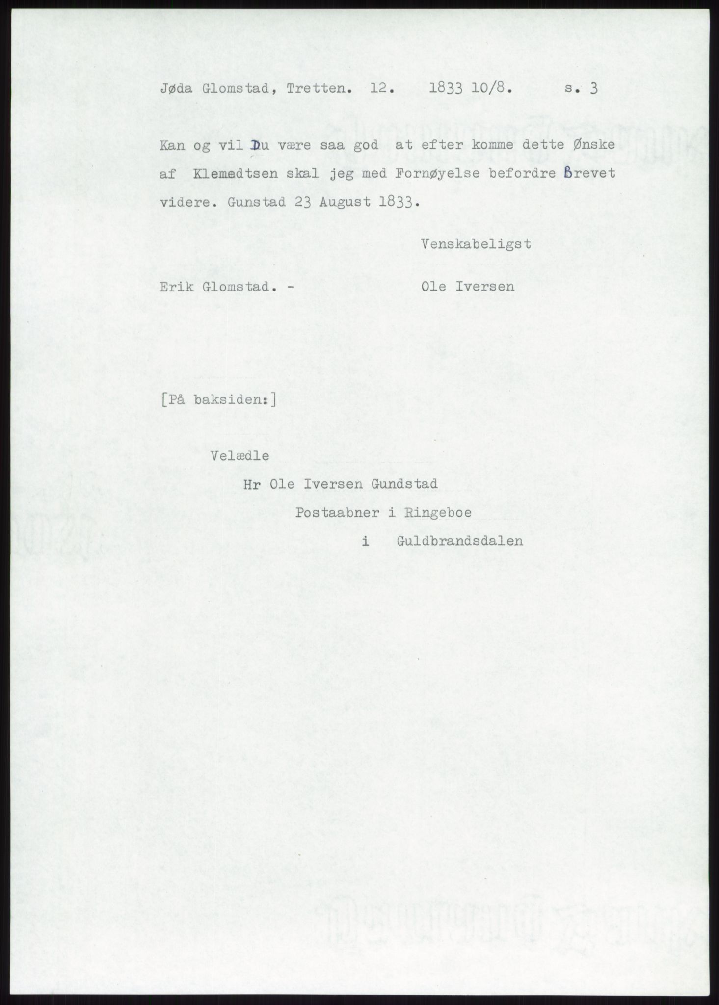 Samlinger til kildeutgivelse, Diplomavskriftsamlingen, RA/EA-4053/H/Ha, p. 2303